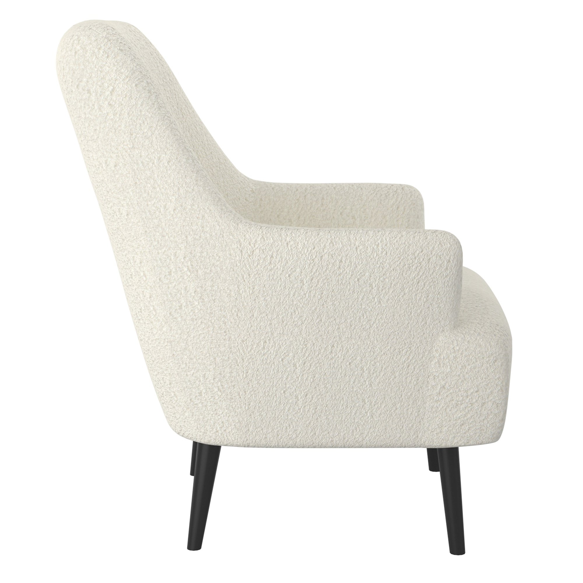 Zoey-Fauteuil d'appoint-Crème