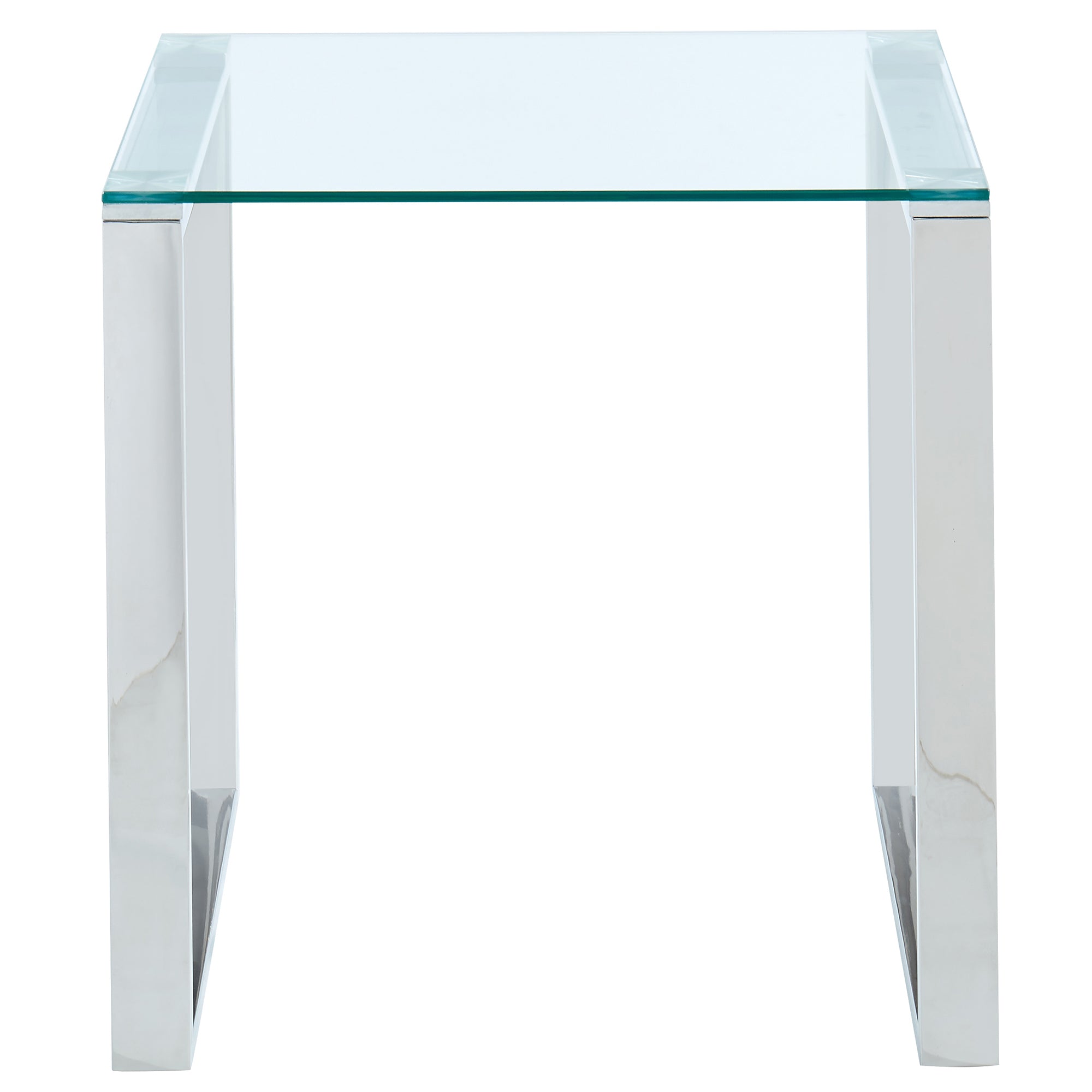 Zevon Accent Table in Silver
