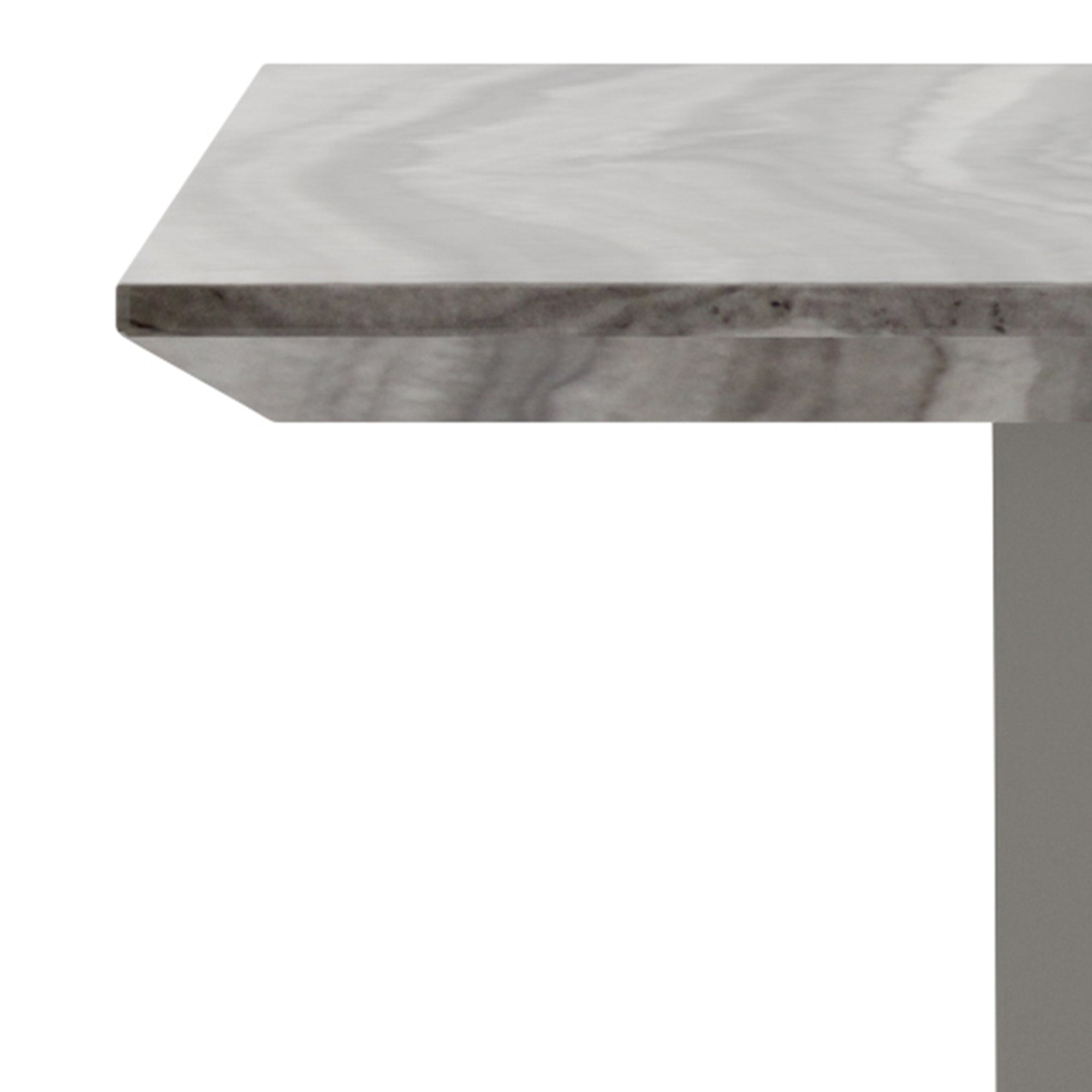 Table d'appoint Napoli en gris clair