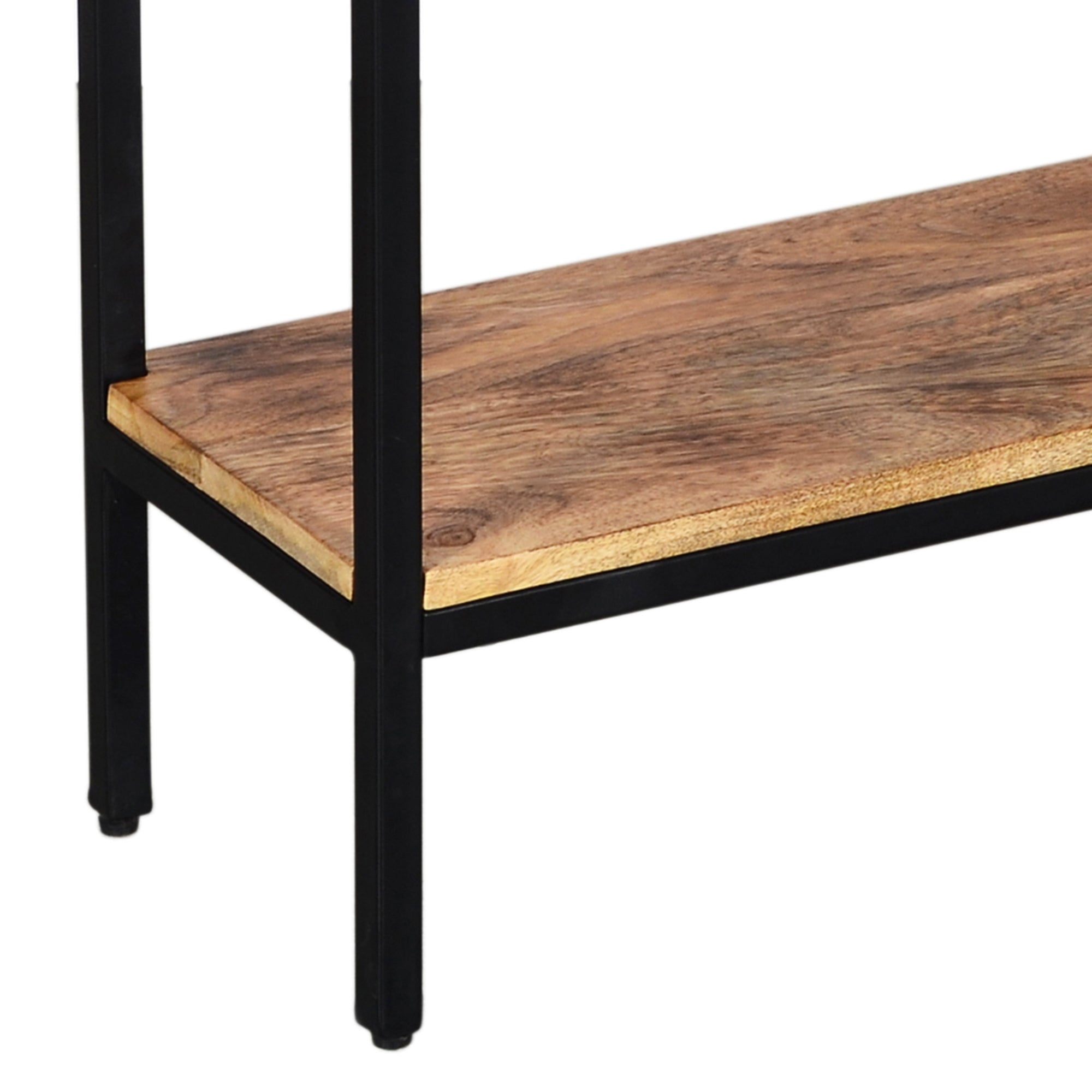 Console Ojas en naturel brûlé et noir