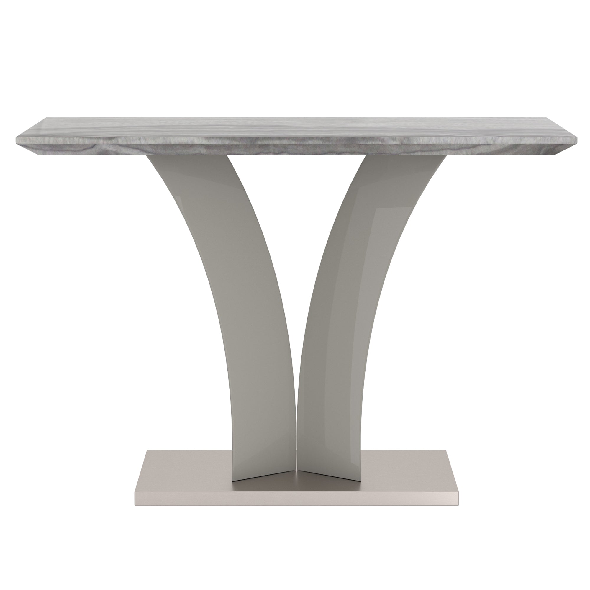 Console Napoli gris clair