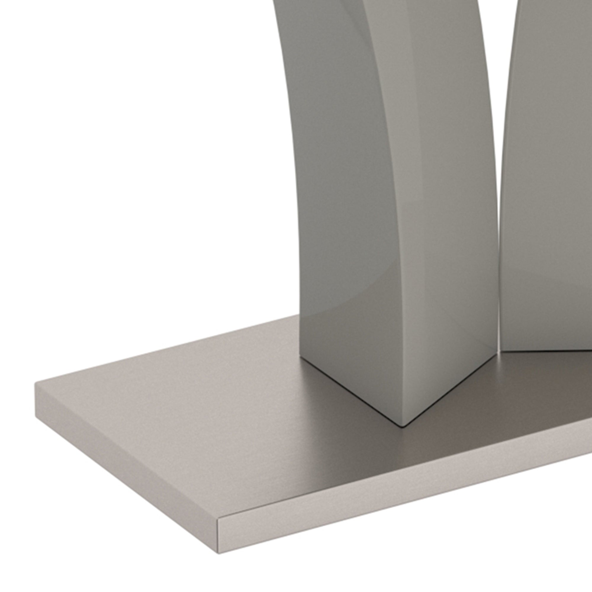 Console Napoli gris clair