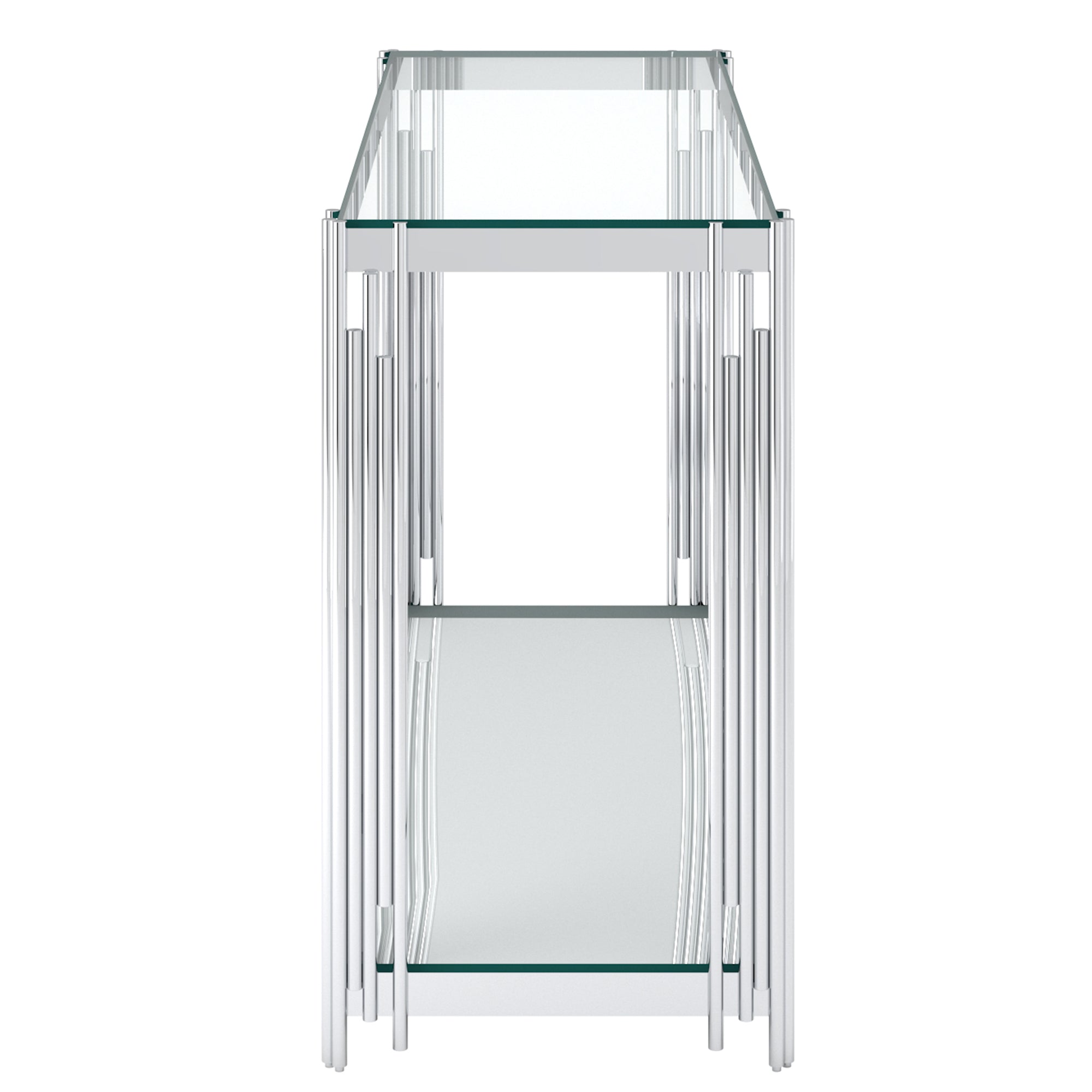 Console Estrel en argent