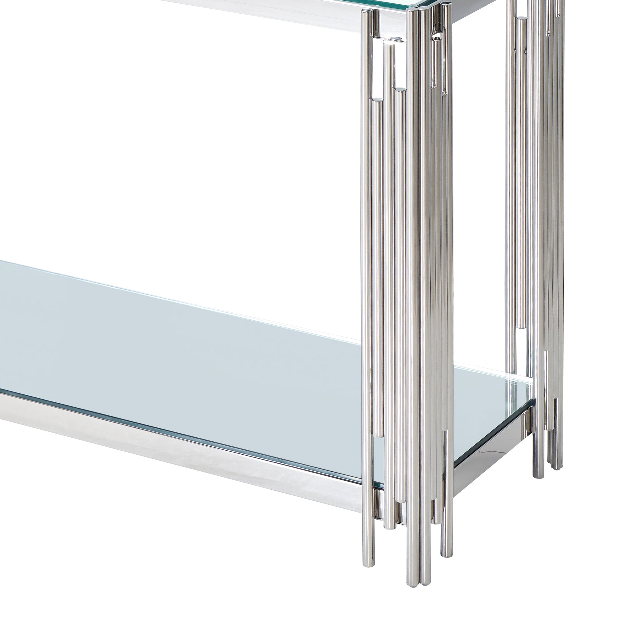 Console Estrel en argent