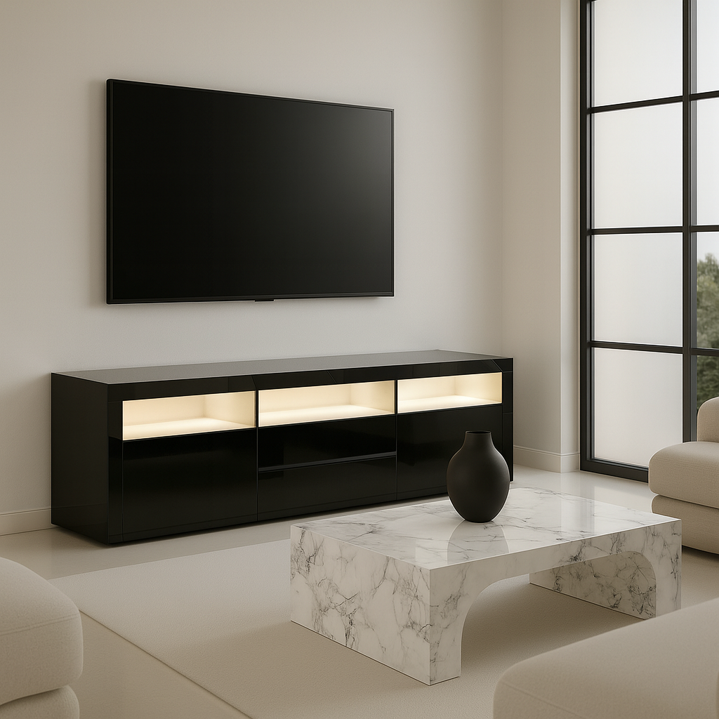 NOUVEAU MEUBLE TV BLANC