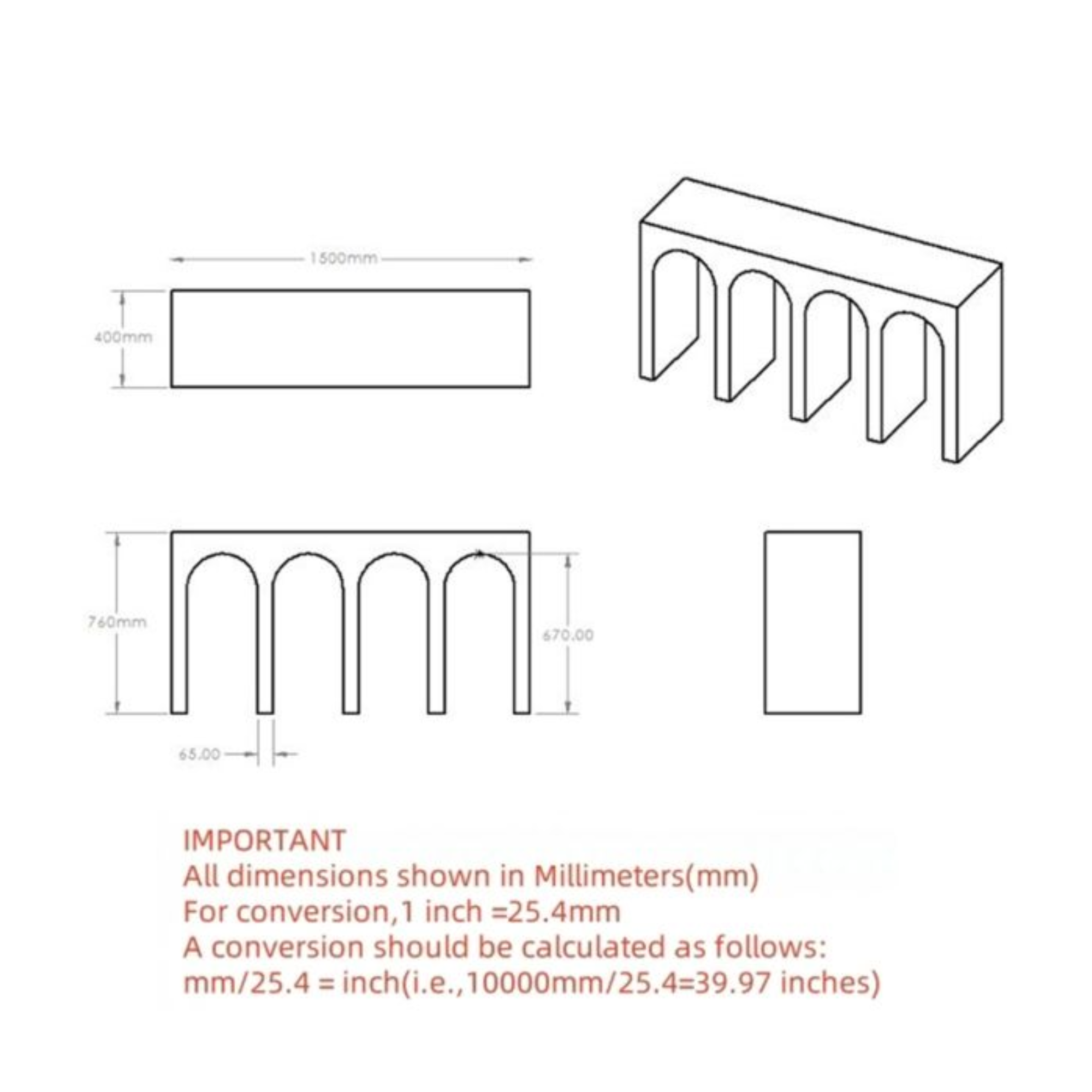 Table console Atticus de qualité contractuelle