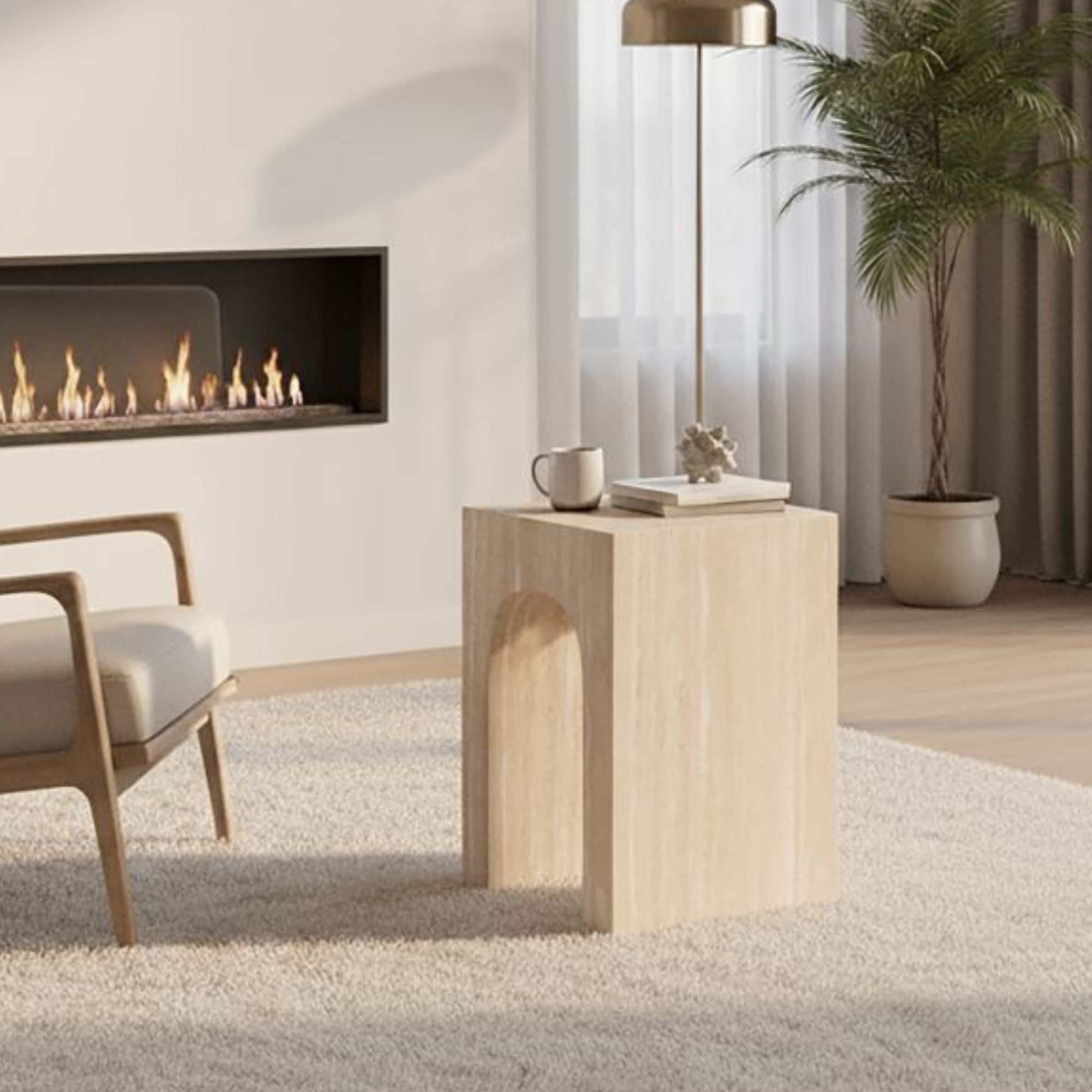 Atticus Contract Grade Accent Table