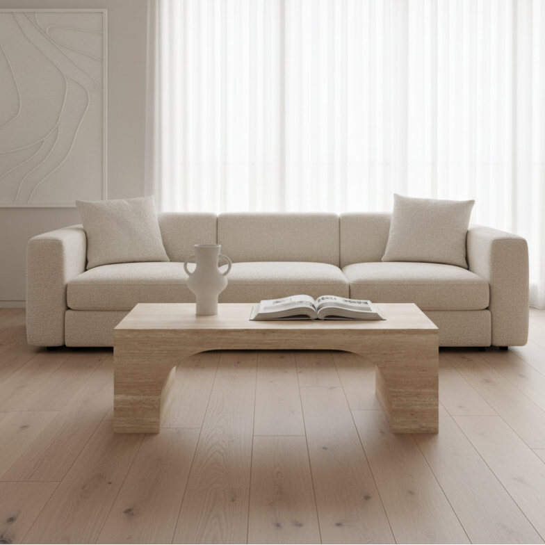 Atticus Contract Grade Rectangular Coffee Table