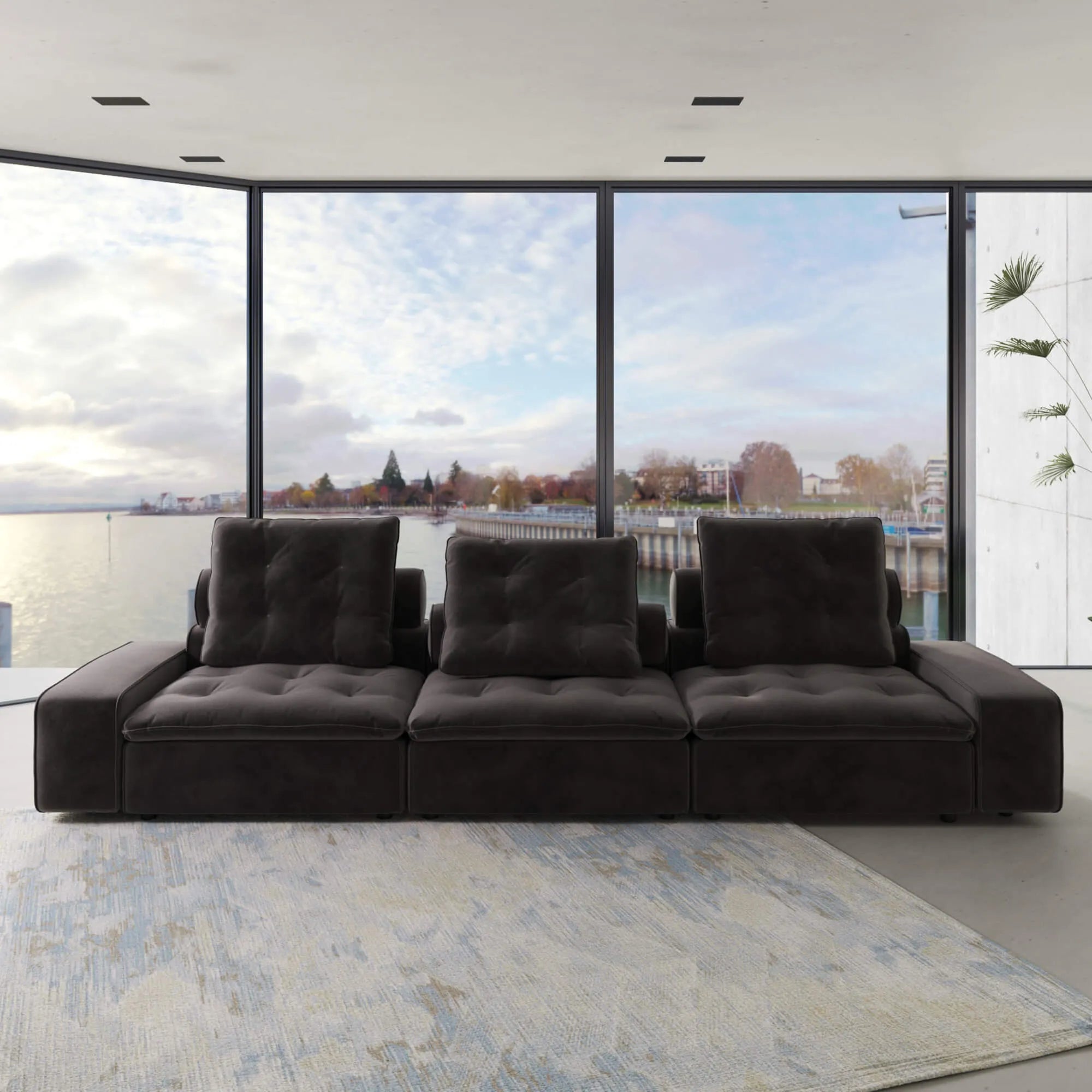 Sky Cloud Deluxe Adjustable Sectional Sofa