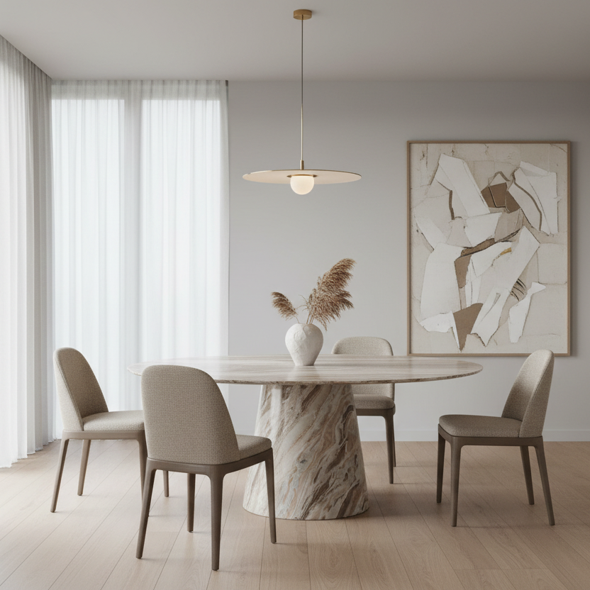 Belinda Marble Dining Table GY-DT-05671D