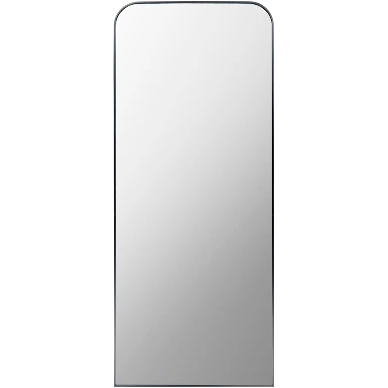 Bia Black Frame Mirror 80"