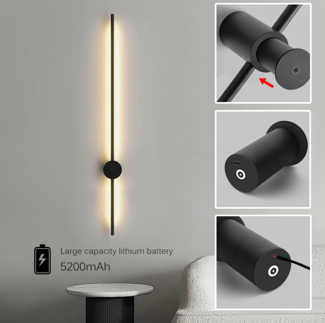 Lampe sans fil Stiletto