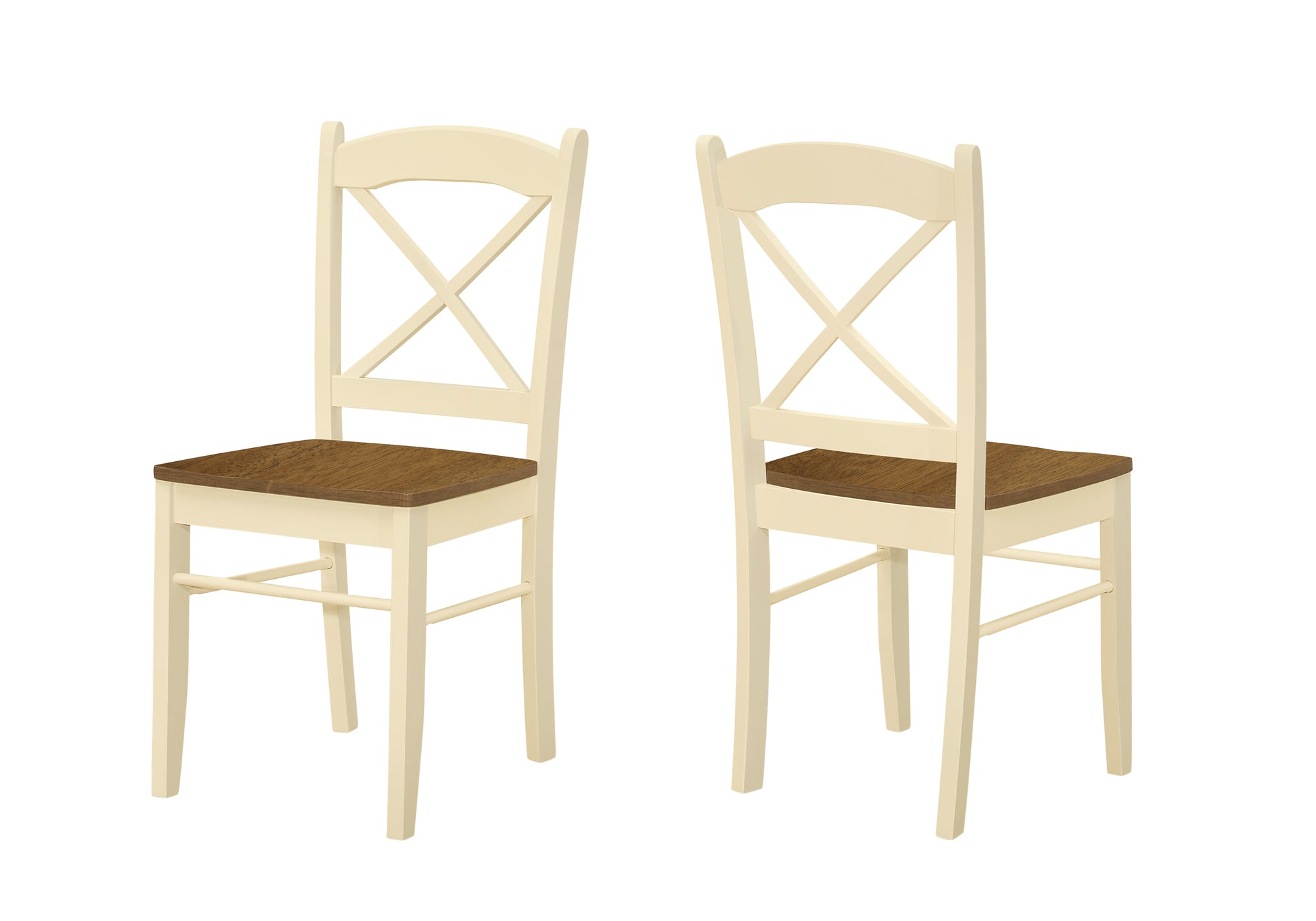 CHAISES DE SALLE À MANGER - 2 PIÈCES / 36"H BLANC