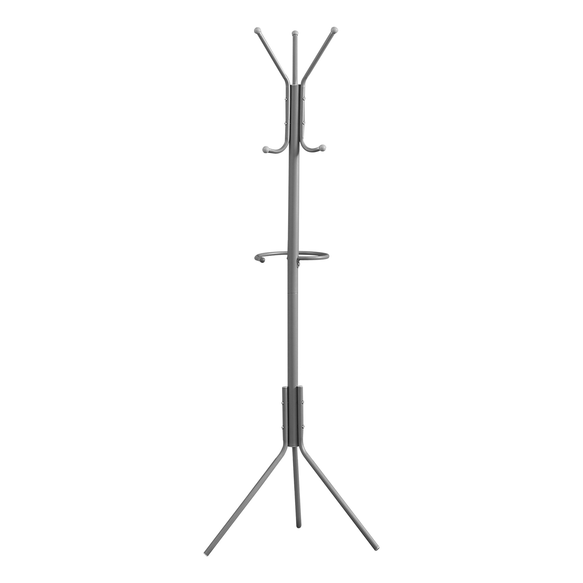 COAT RACK - 68"H / BLACK METAL
