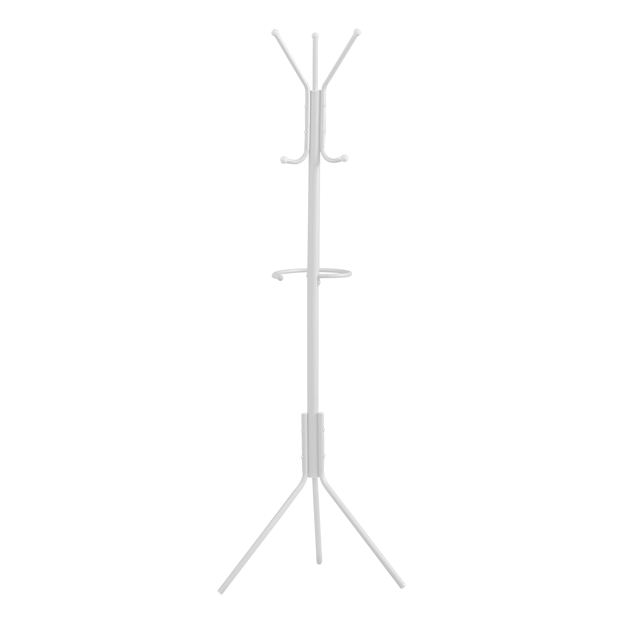 COAT RACK - 68"H / BLACK METAL
