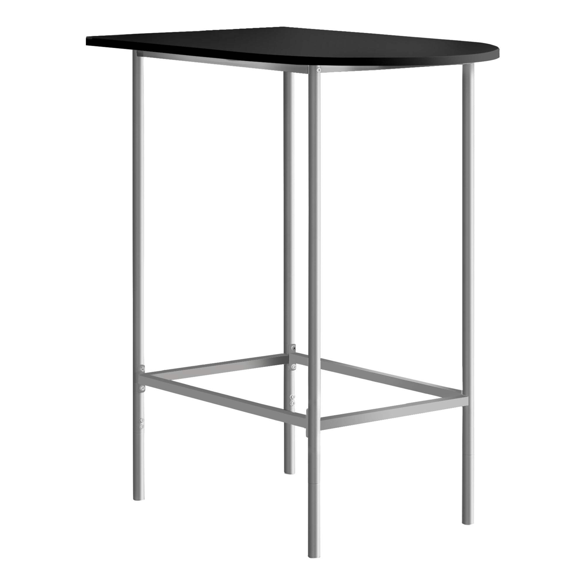 HOME BAR - 24"X 36" / ESPRESSO MARBLE / METAL