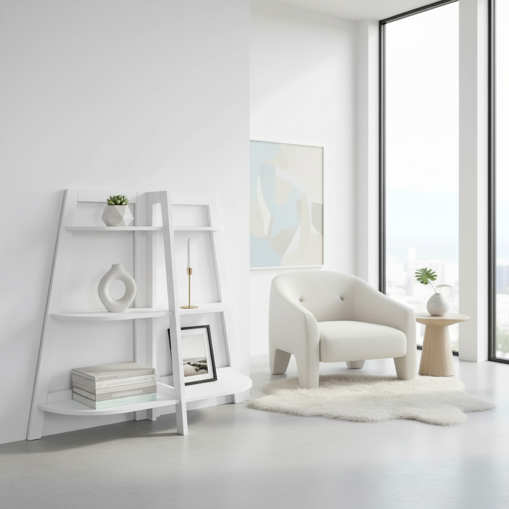 BOOKCASE - 48"H / ESPRESSO ACCENT ETAGERE