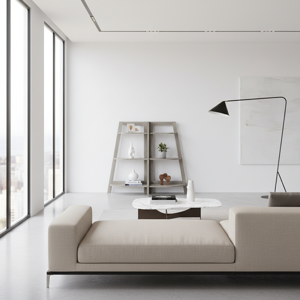 BOOKCASE - 48"H / ESPRESSO ACCENT ETAGERE