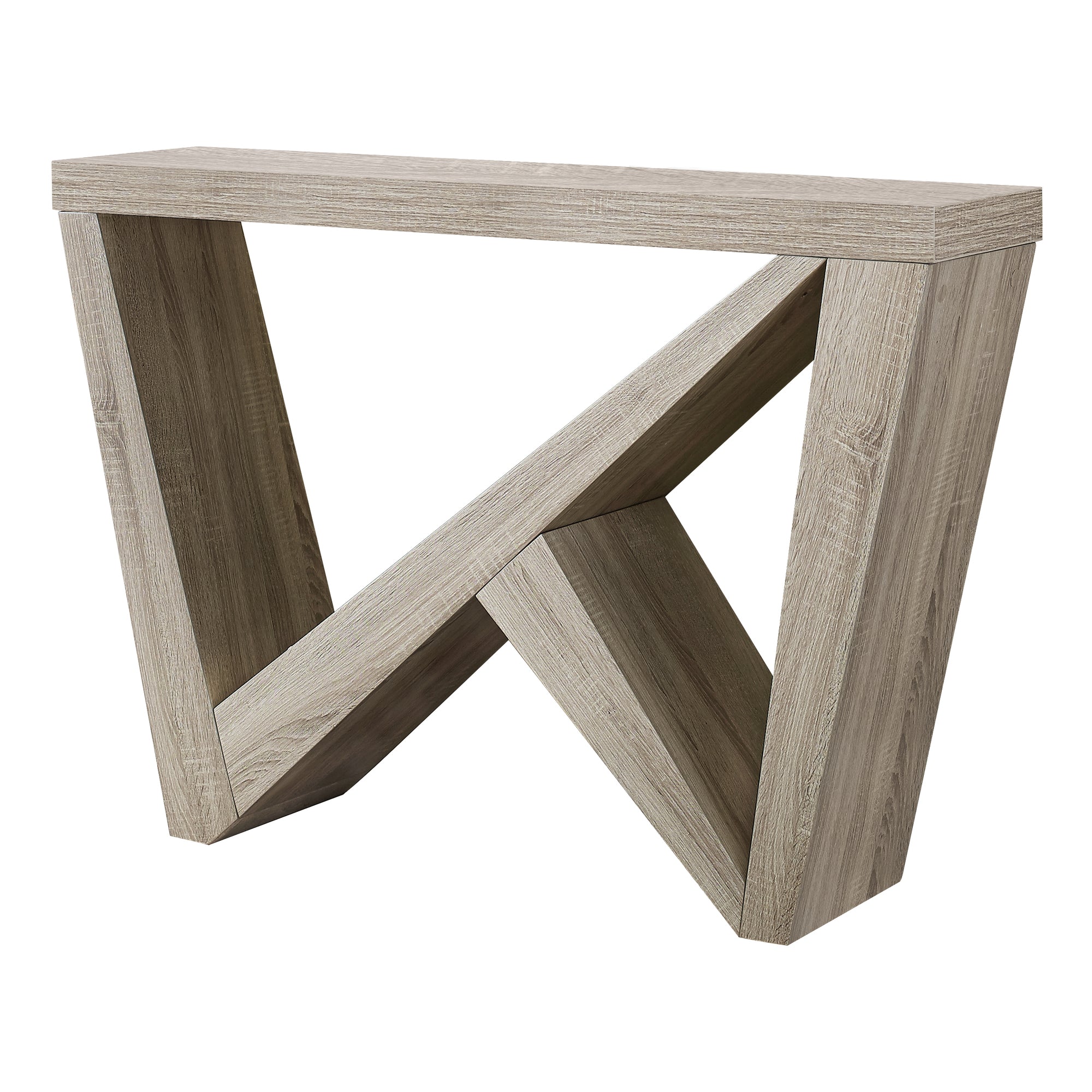 TABLE D'APPOINT - 48"L / CONSOLE D'ENTRÉE BLANCHE