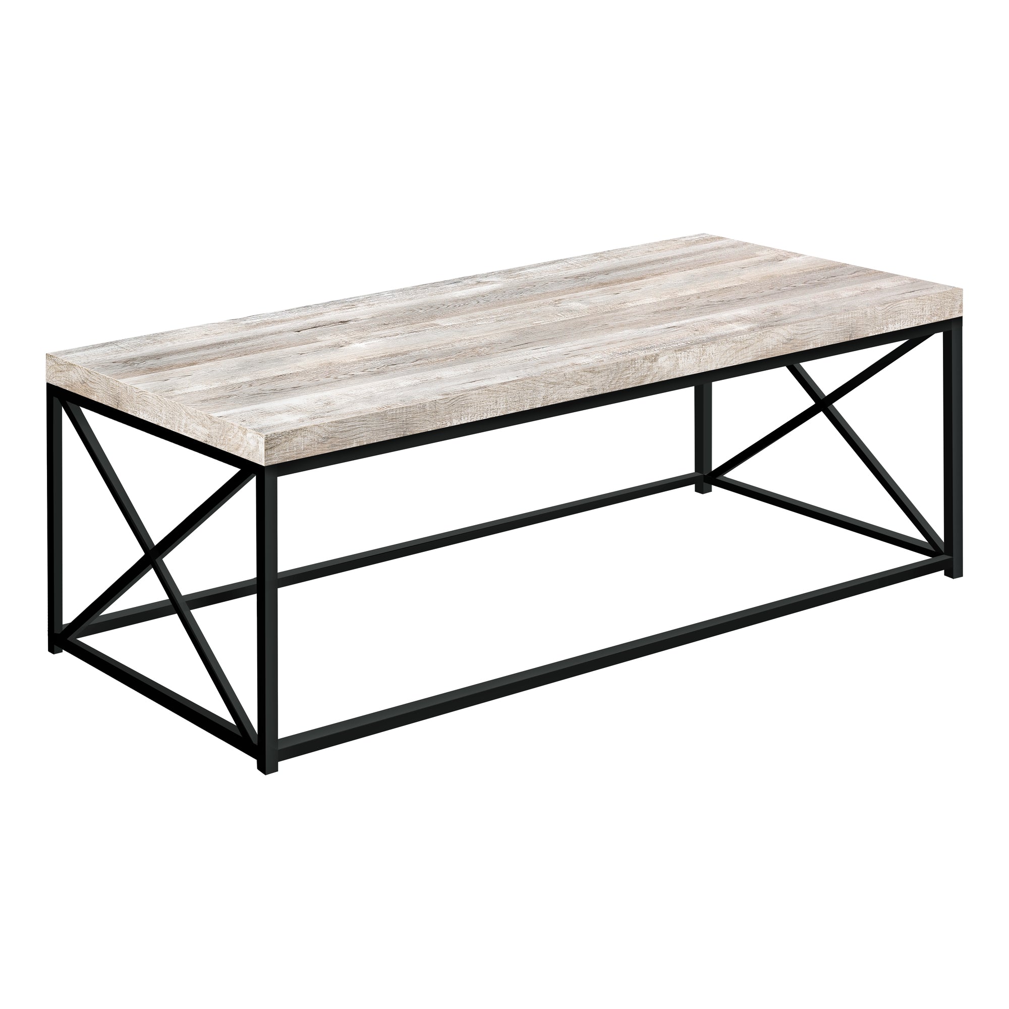 COFFEE TABLE - GLOSSY WHITE WITH CHROME METAL