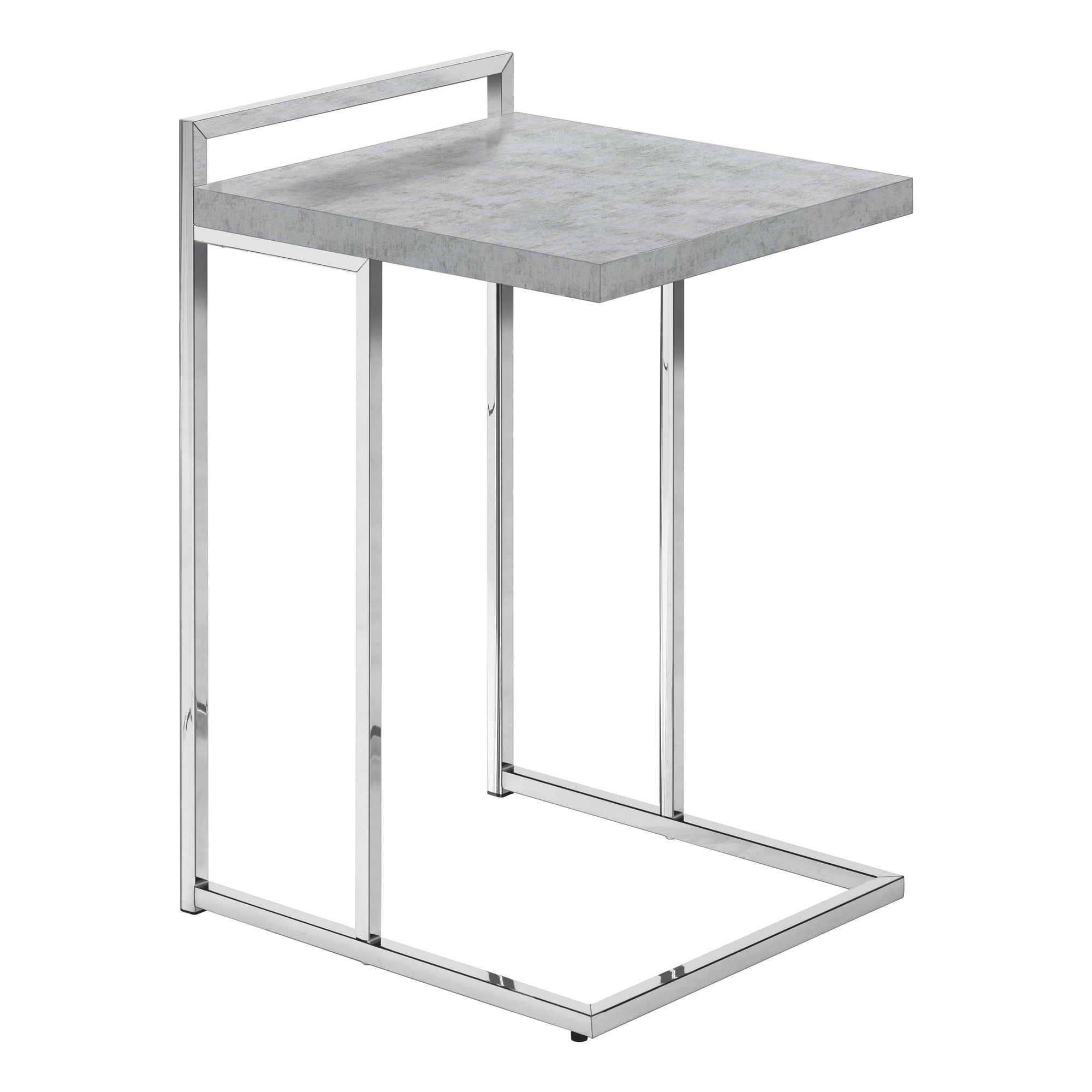 ACCENT TABLE - 25"H / BROWN RECLAIMED WOOD / BLACK METAL