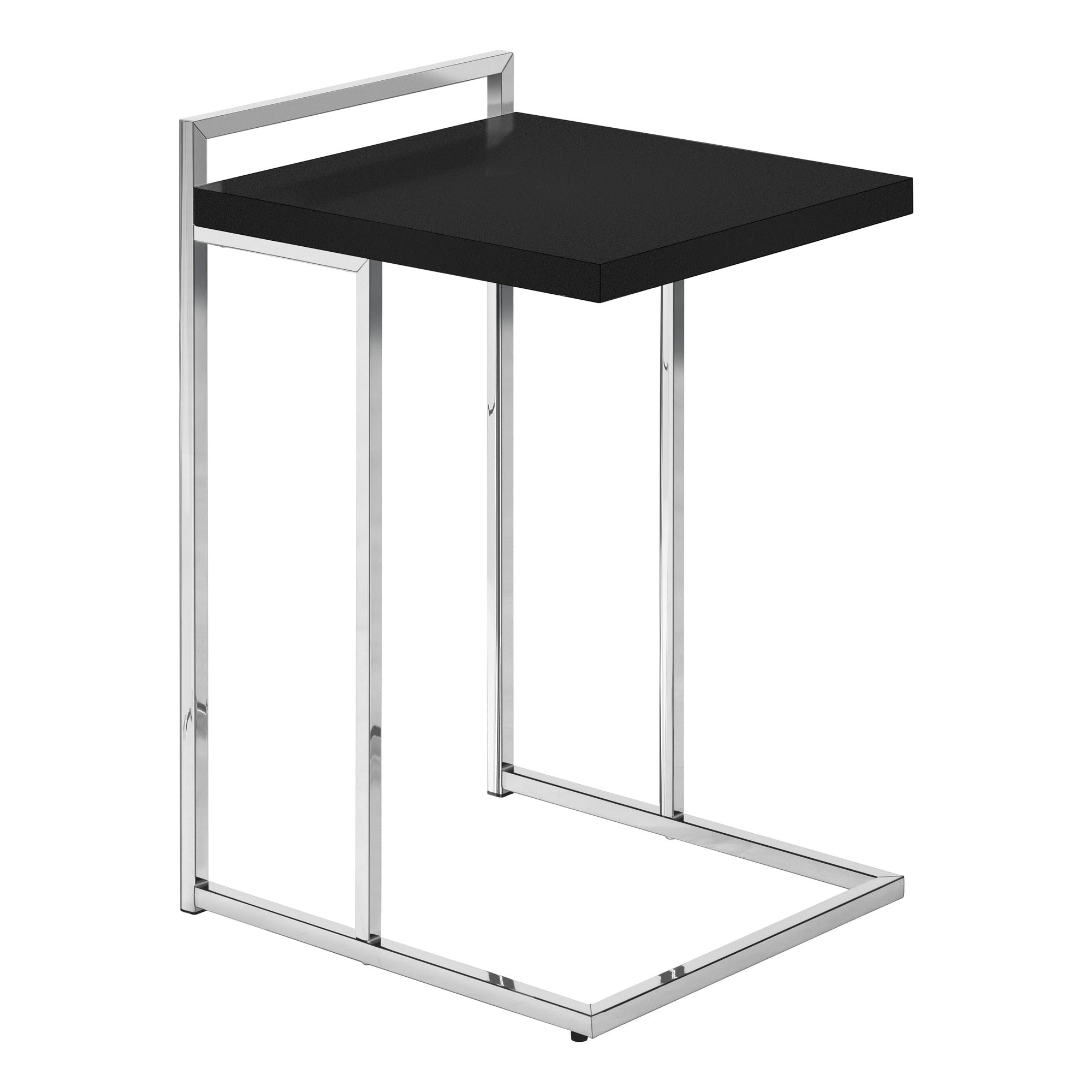 ACCENT TABLE - 25"H / BROWN RECLAIMED WOOD / BLACK METAL