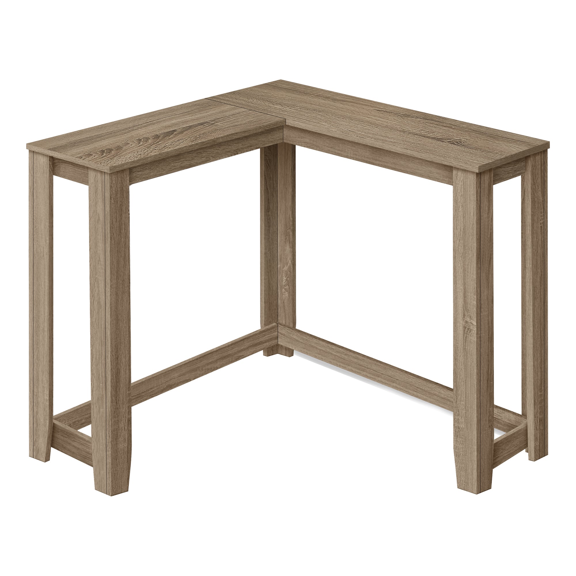TABLE D'APPOINT - 36" / CONSOLE D'ANGLE BLANCHE