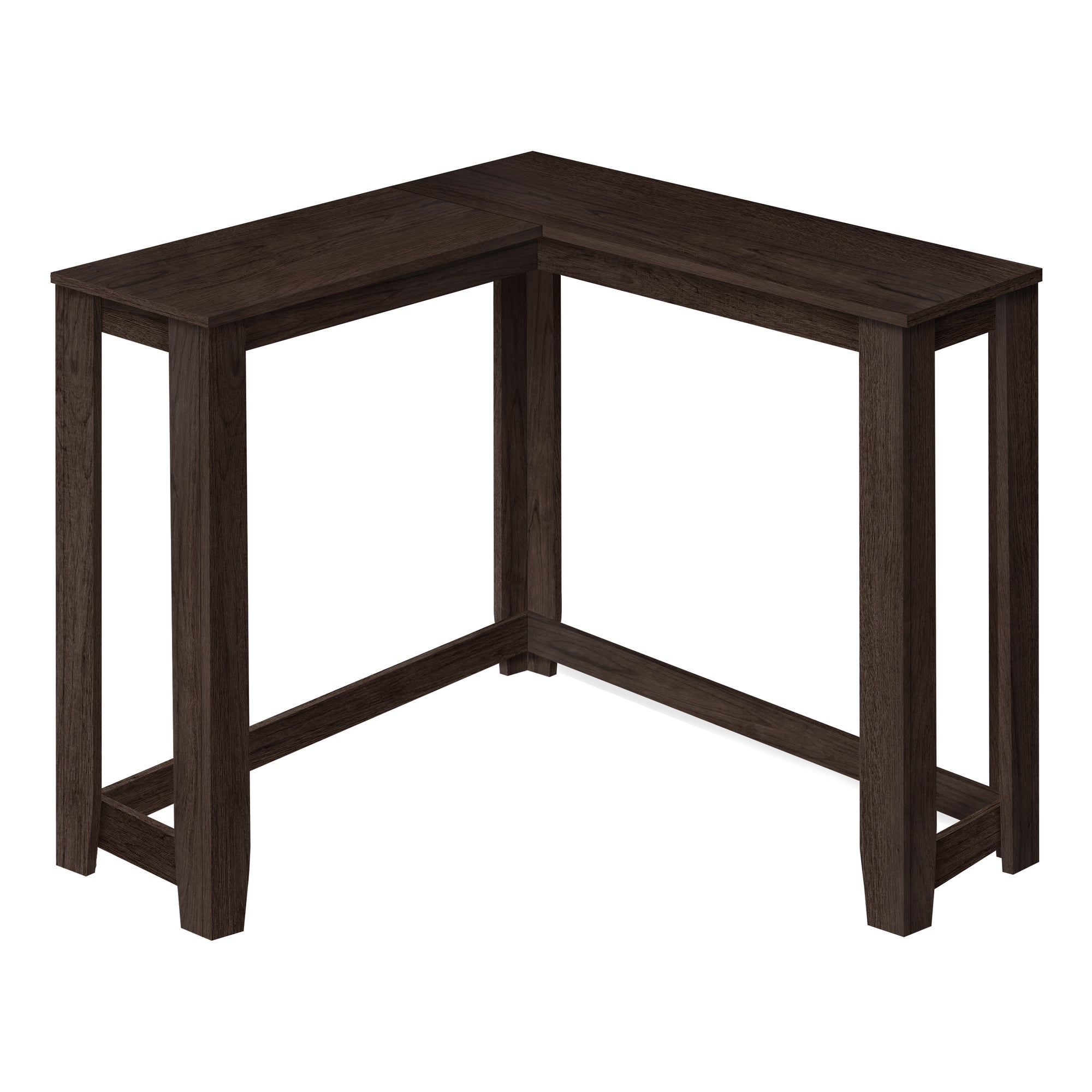 TABLE D'APPOINT - 36" / CONSOLE D'ANGLE BLANCHE