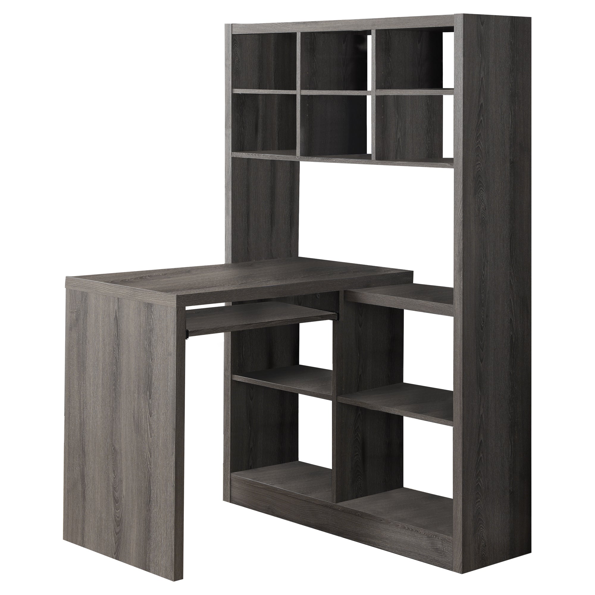 COMPUTER DESK - ESPRESSO LEFT OR RIGHT FACING CORNER