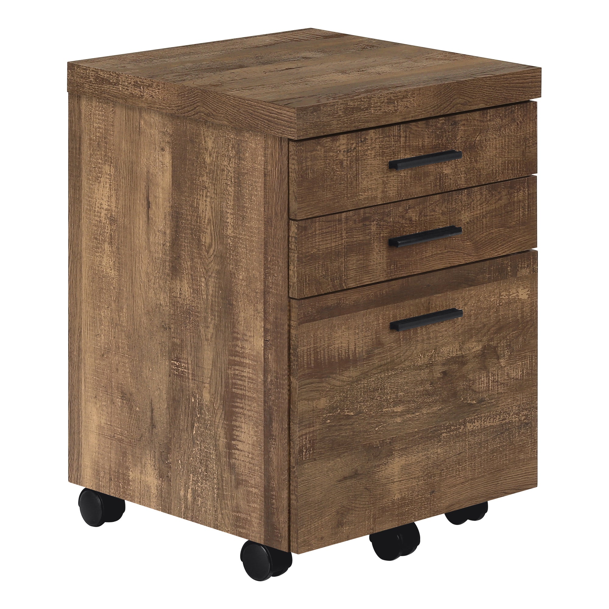 FILING CABINET - 3 DRAWER / WHITE ON CASTORS