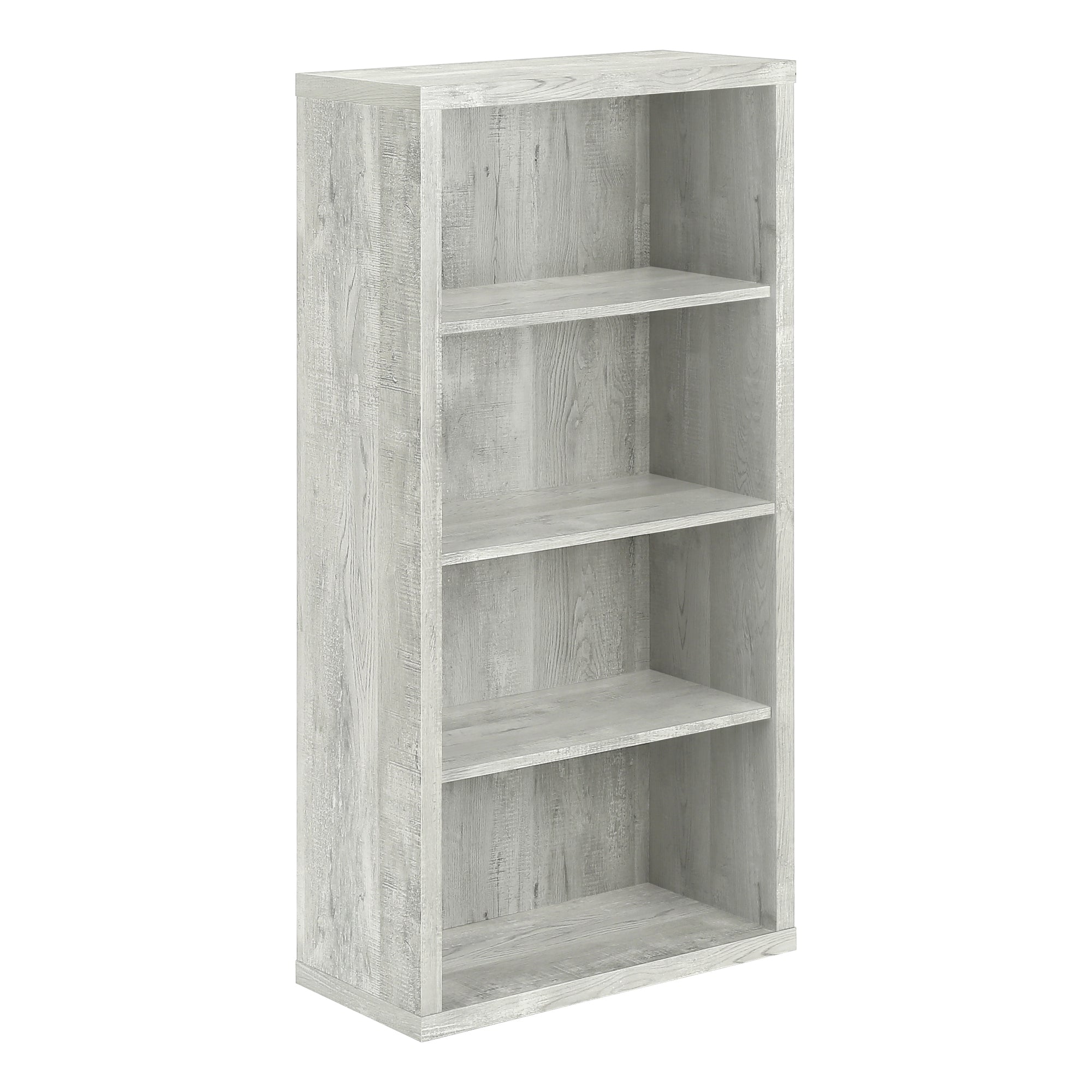 BOOKCASE - 48"H / ESPRESSO WITH ADJUSTABLE SHELVES