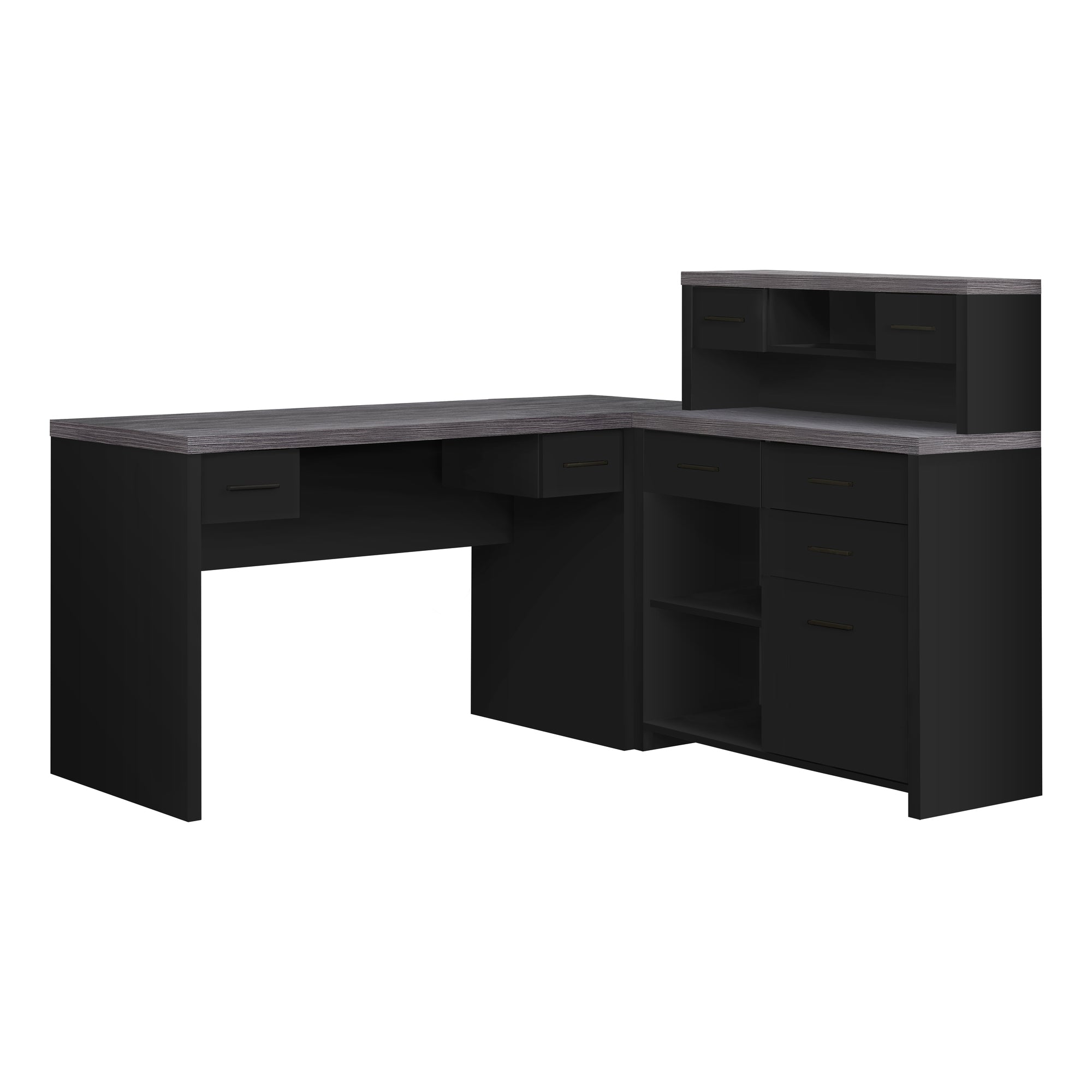 COMPUTER DESK - ESPRESSO LEFT OR RIGHT FACING CORNER