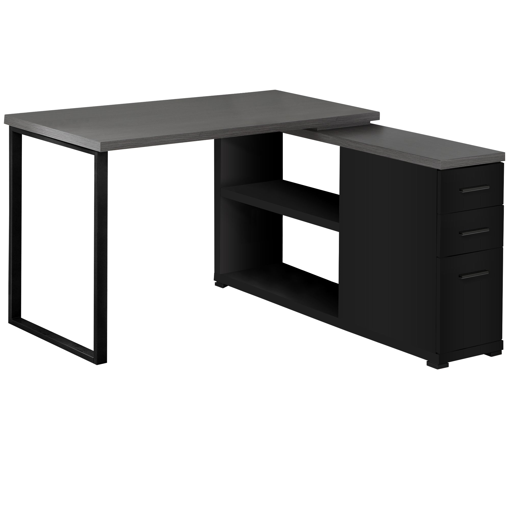 COMPUTER DESK - WHITE LEFT OR RIGHT FACING CORNER