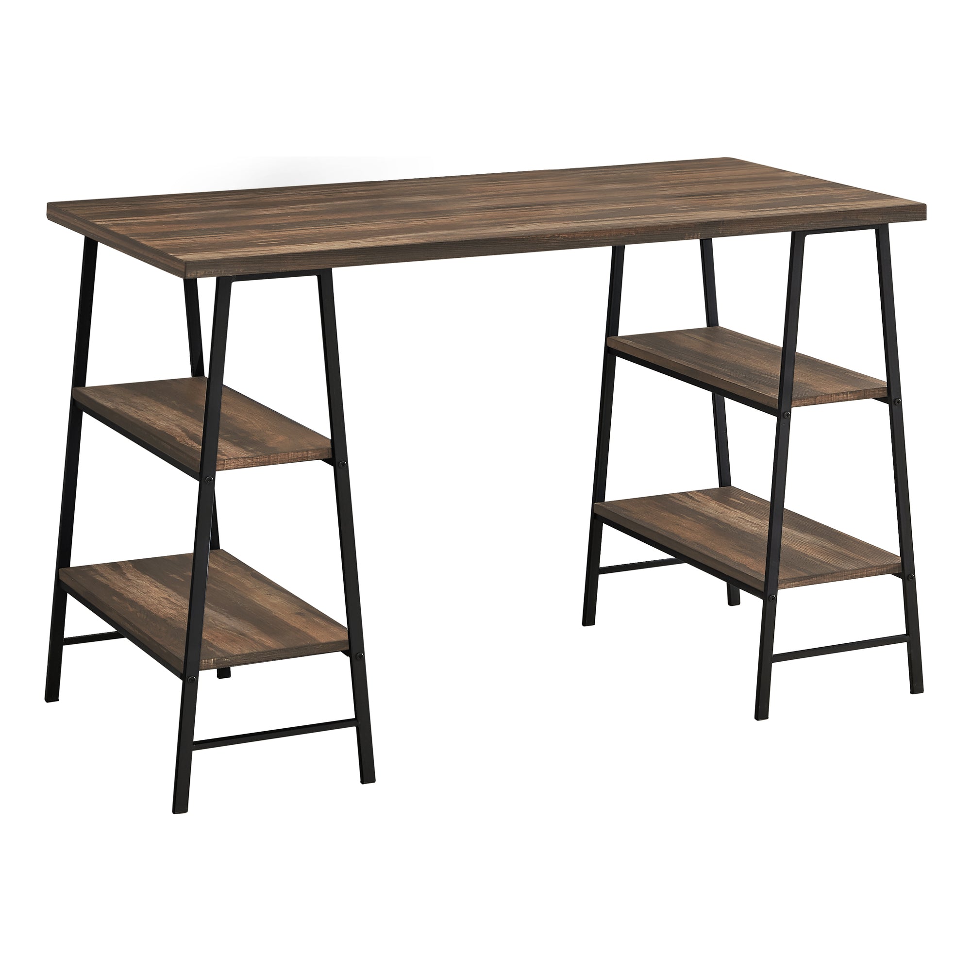 COMPUTER DESK - 48"L / WHITE / WHITE METAL