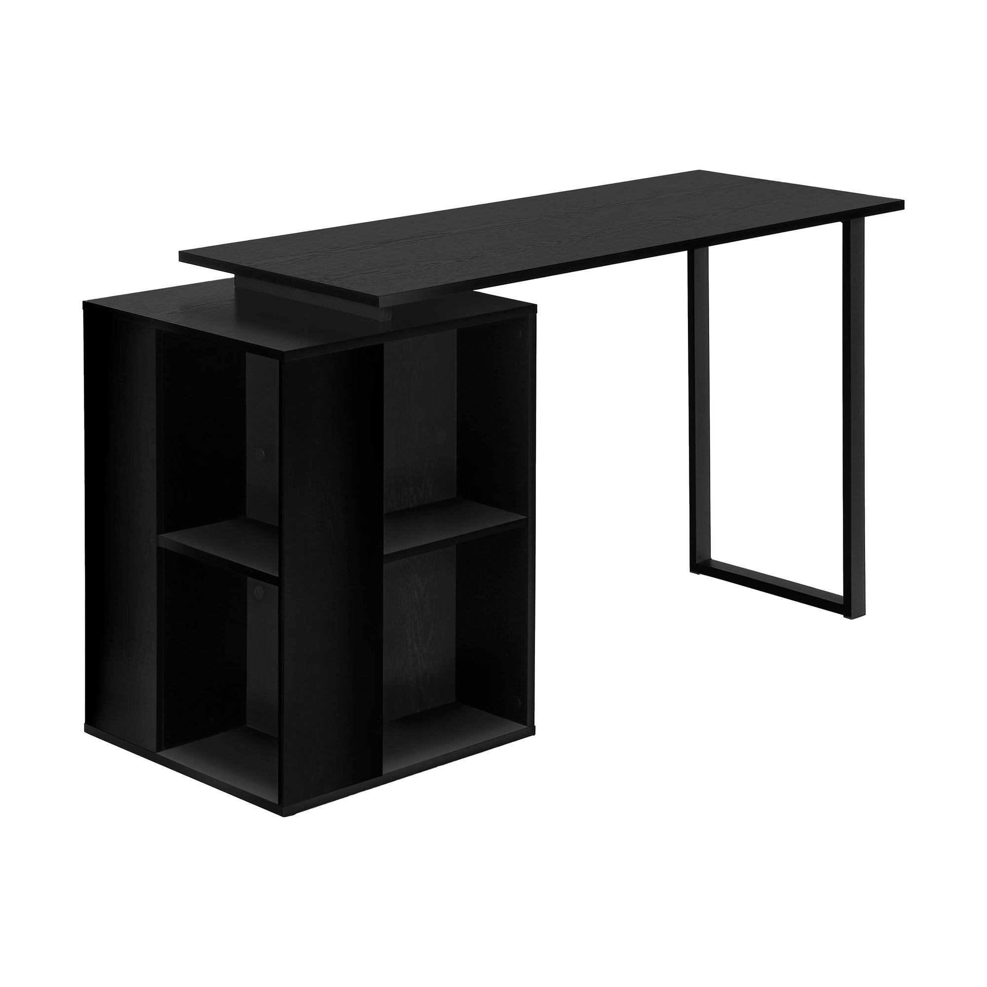 COMPUTER DESK - 55"L / WHITE LEFT OR RIGHT FACING