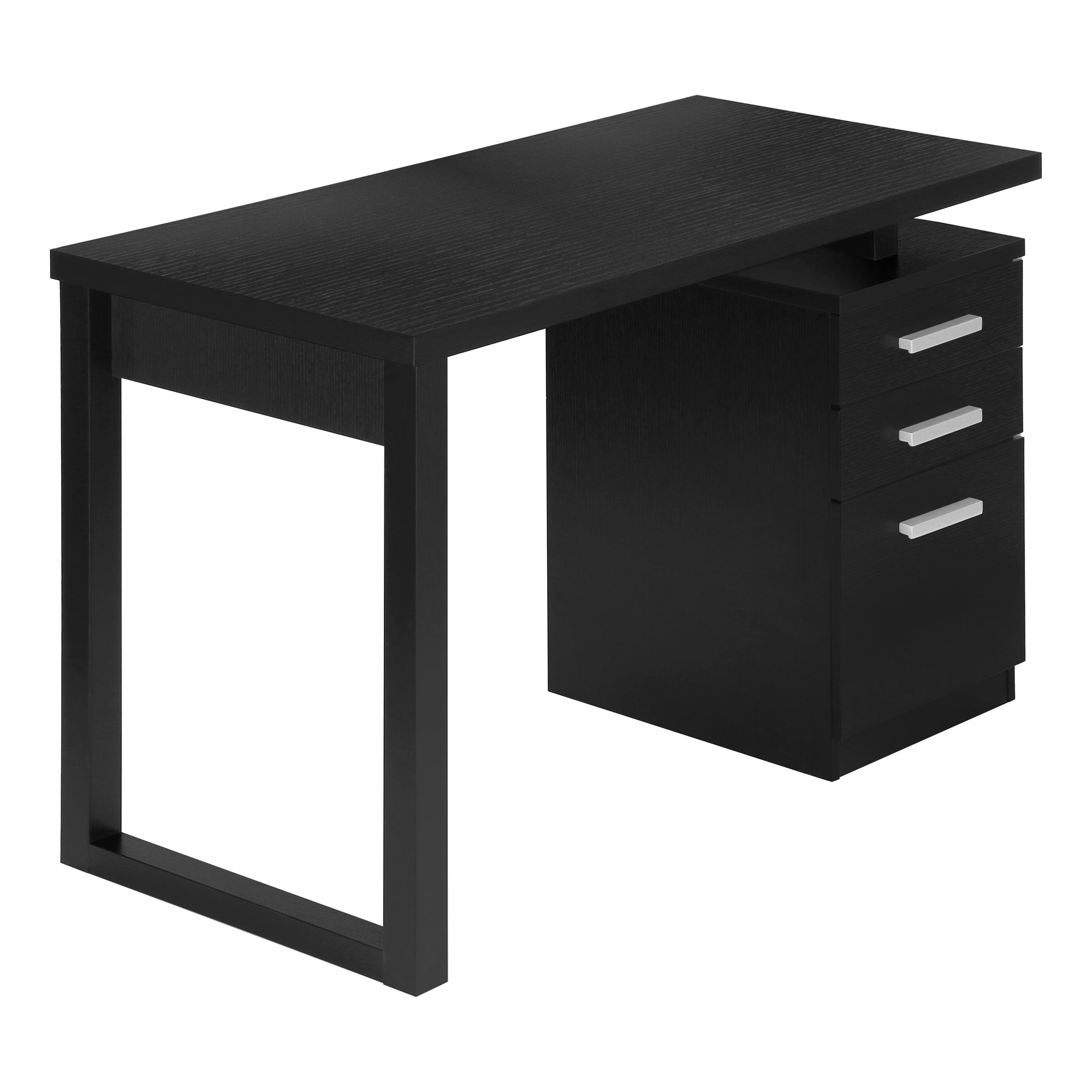 COMPUTER DESK - 48"L / GREY-BLACK LEFT OR RIGHT FACING