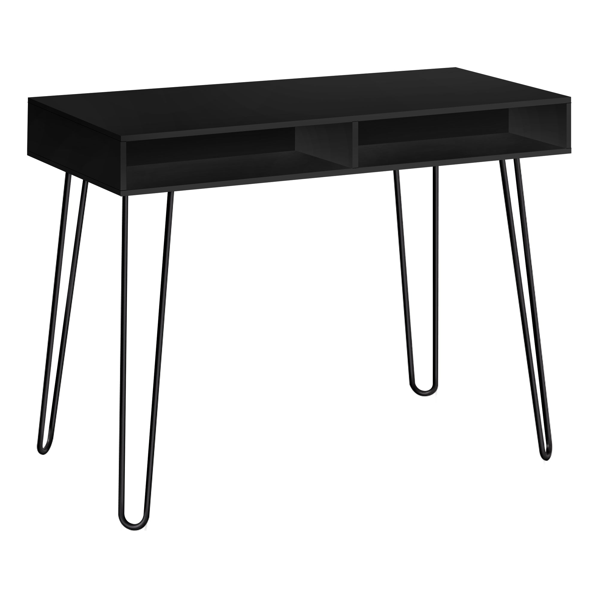 COMPUTER DESK - 40"L / WHITE / WHITE METAL