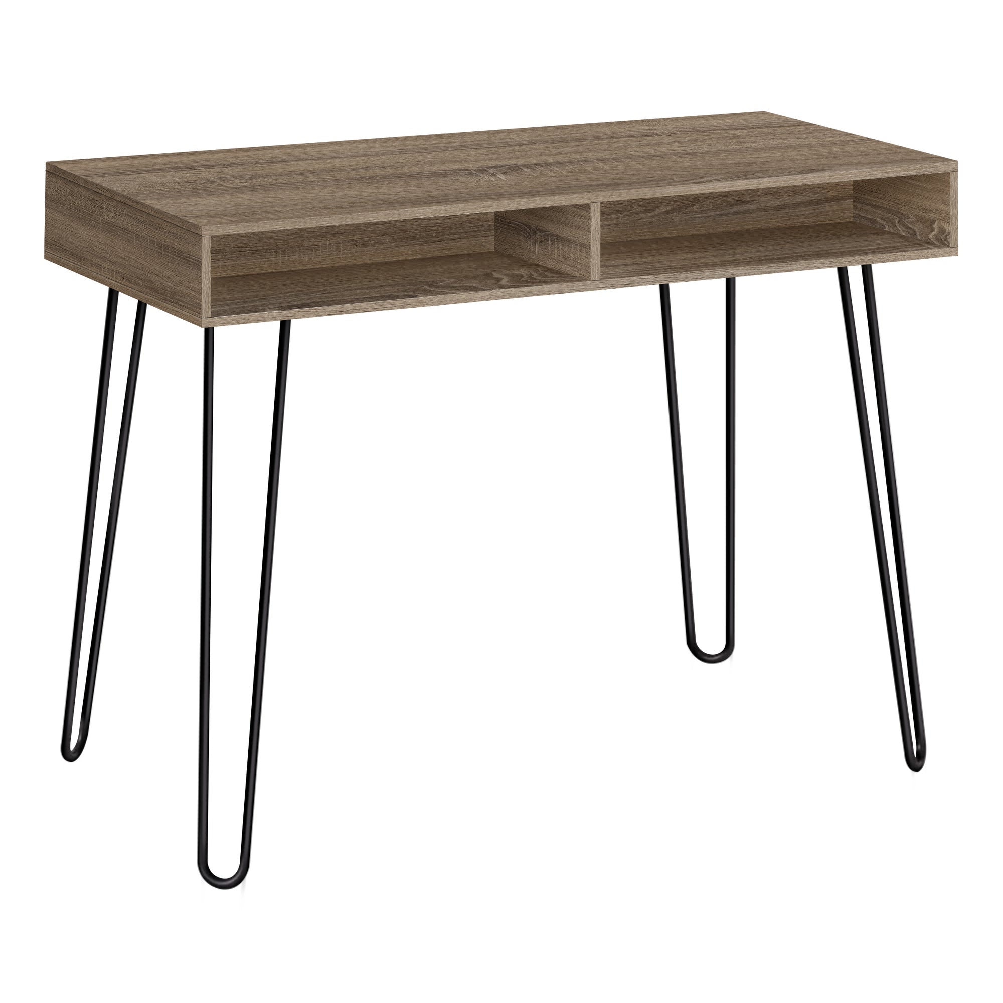 COMPUTER DESK - 40"L / WHITE / WHITE METAL