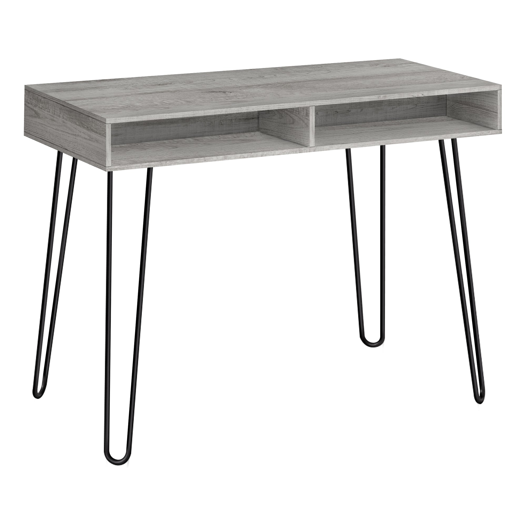 COMPUTER DESK - 40"L / WHITE / WHITE METAL