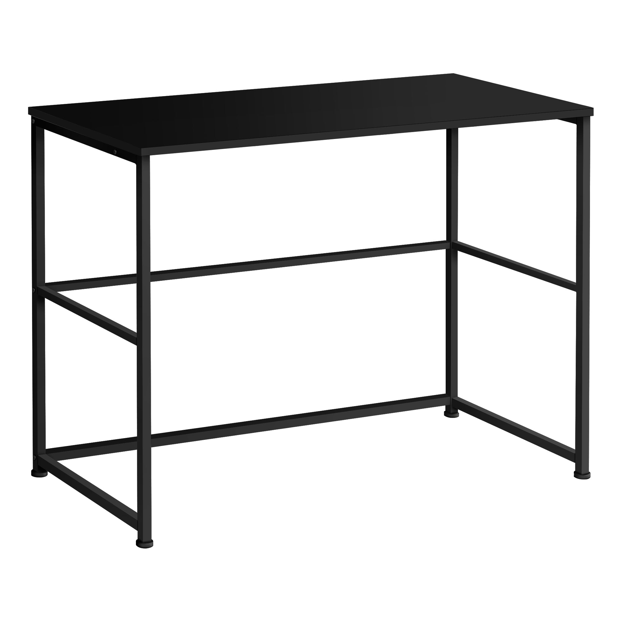 COMPUTER DESK - 40"L / WHITE / WHITE METAL