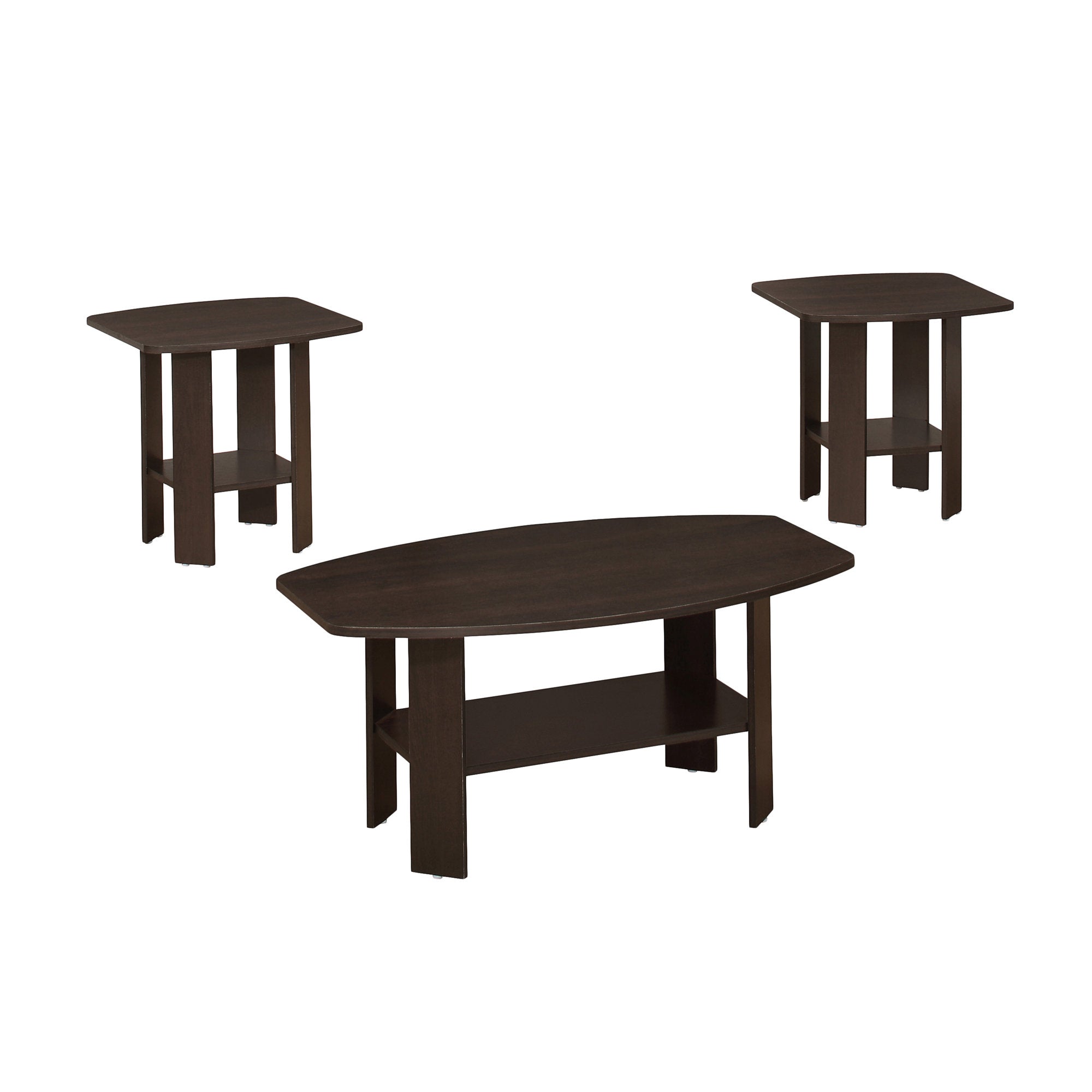 TABLE SET - 3PCS SET / INDUSTRIAL GREY