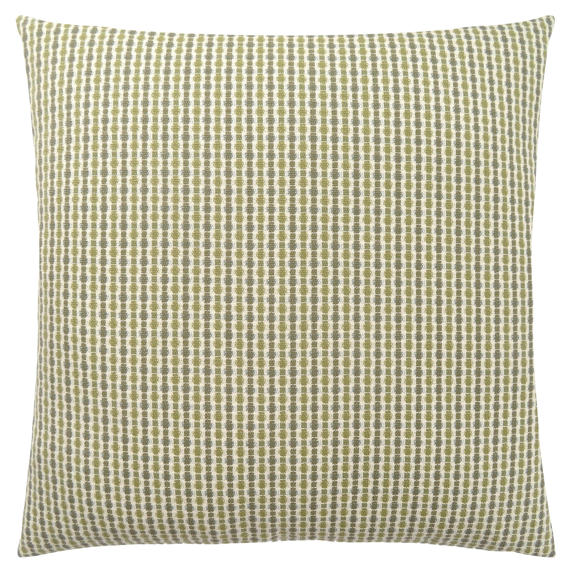 PILLOW - 18"X 18" / LIGHT / DARK TAUPE ABSTRACT DOT / 1PC