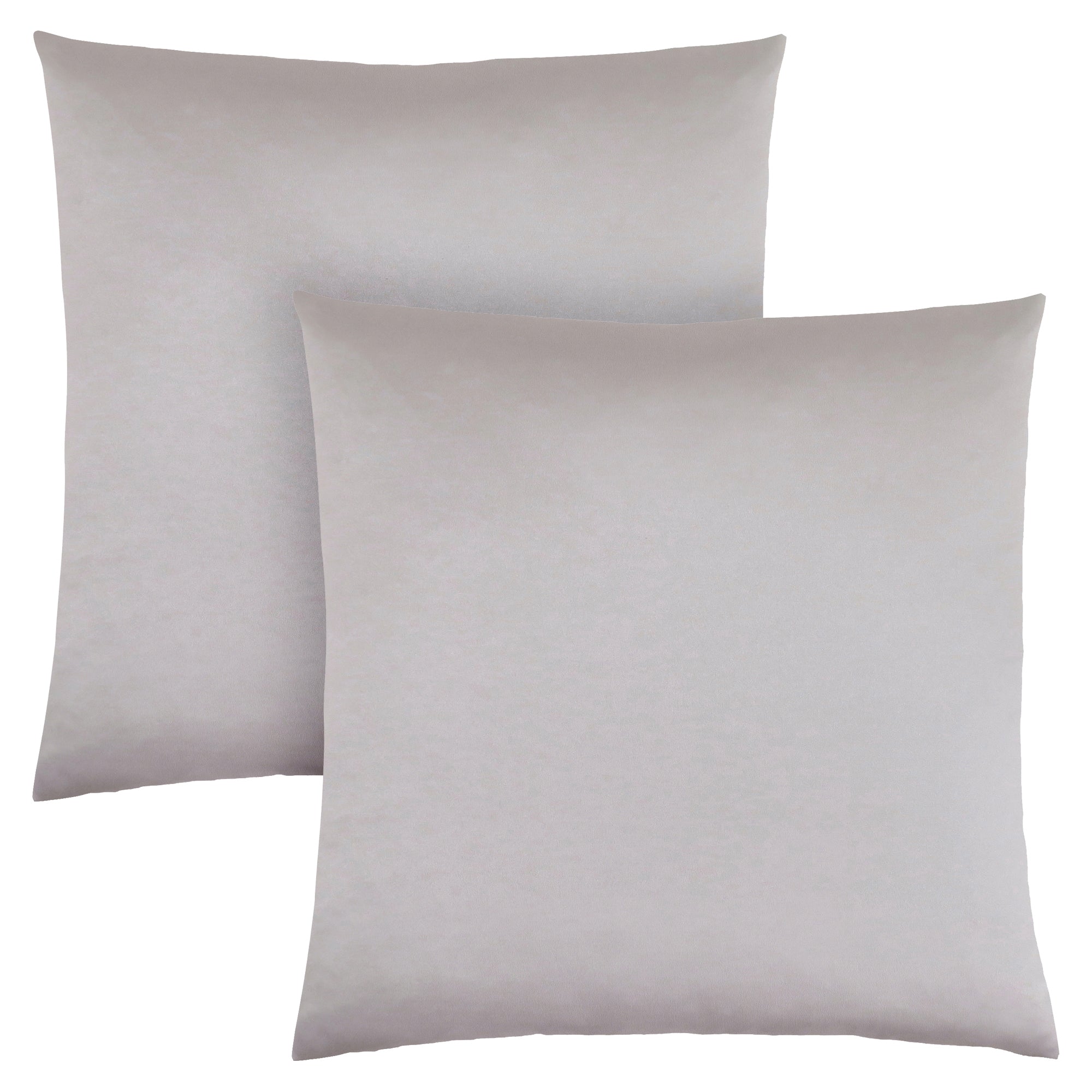 PILLOW - 18"X 18" / GOLD SATIN / 2PCS
