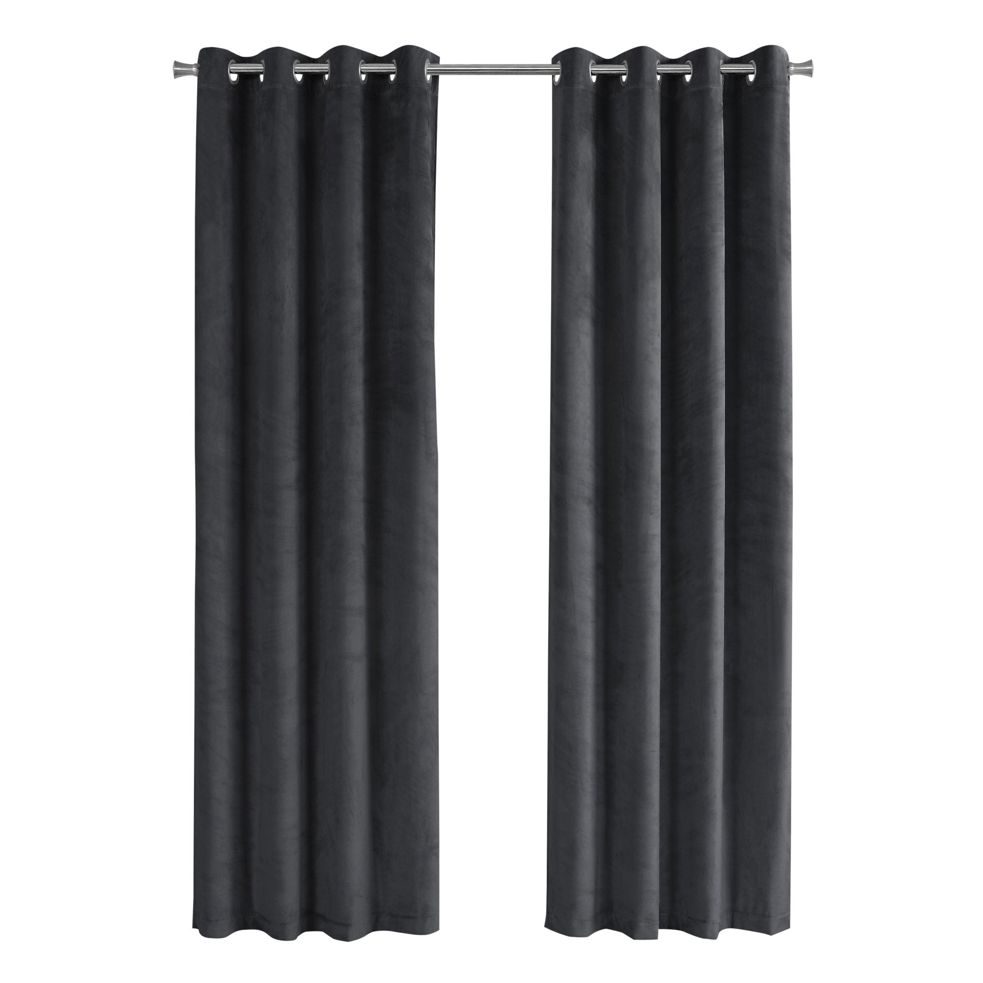 CURTAIN PANEL - 2PCS / 52"W X 84"H BEIGE ROOM DARKENING