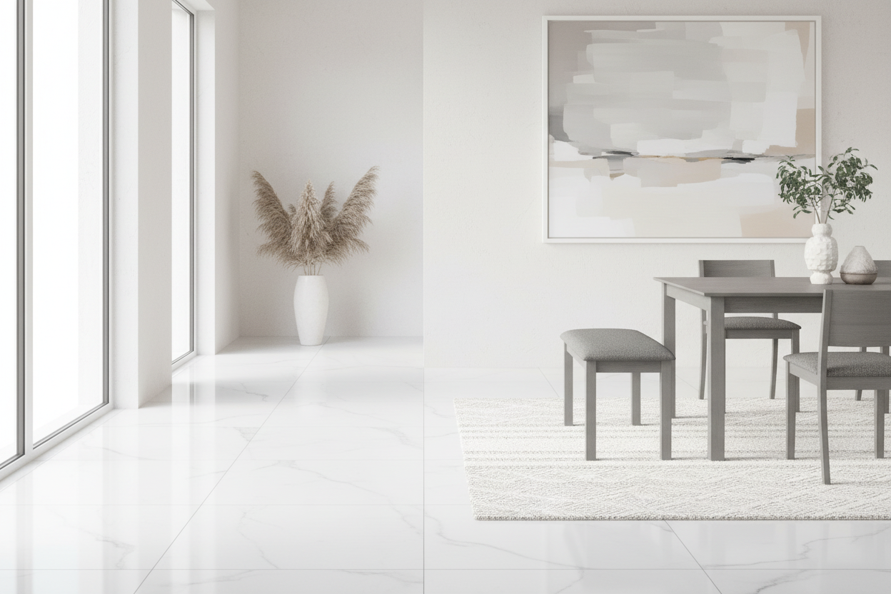 BANC - 42"L / NOYER BRUN / TISSU BEIGE