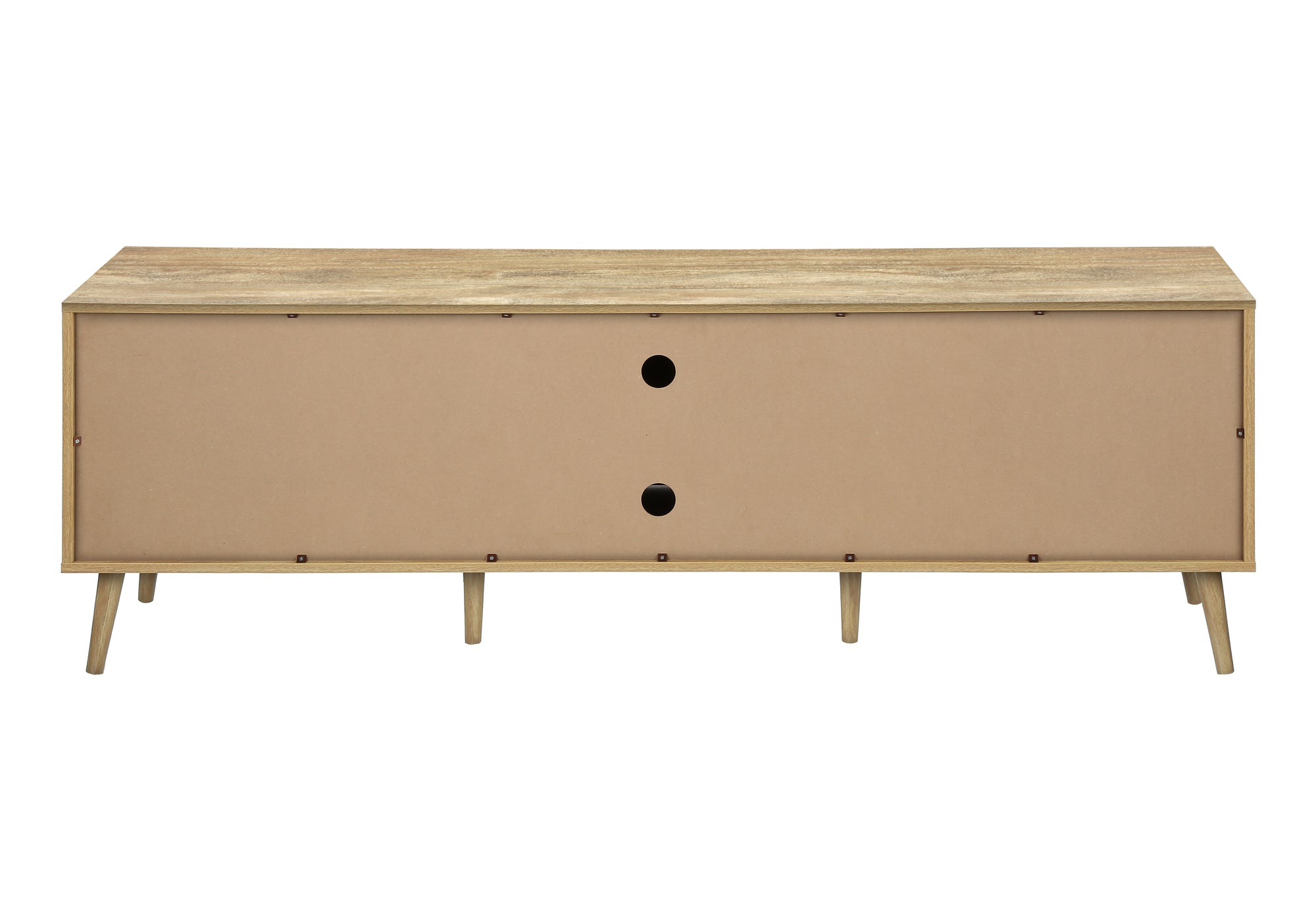TV STAND - 72"L / WALNUT WITH STORAGE