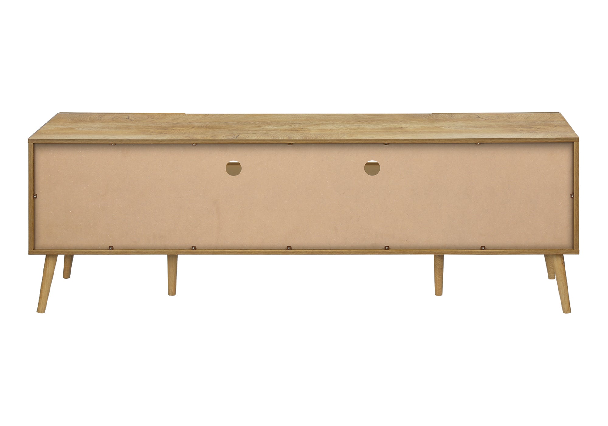 MEUBLE TV - 72"L / NOYER AVEC RANGEMENT