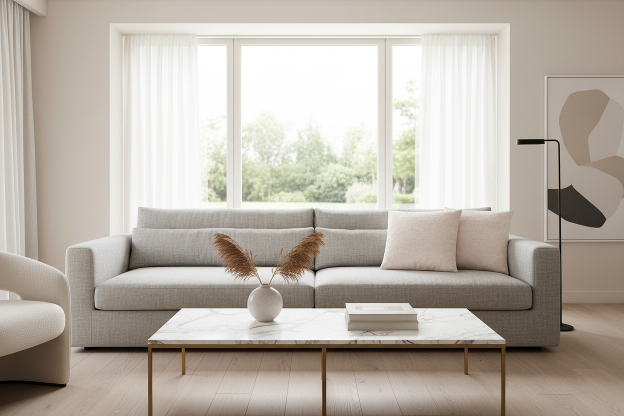 COUSSIN - 18"X 18" / VELOURS À PLUMES TAUPE CLAIR / 2 PIÈCES