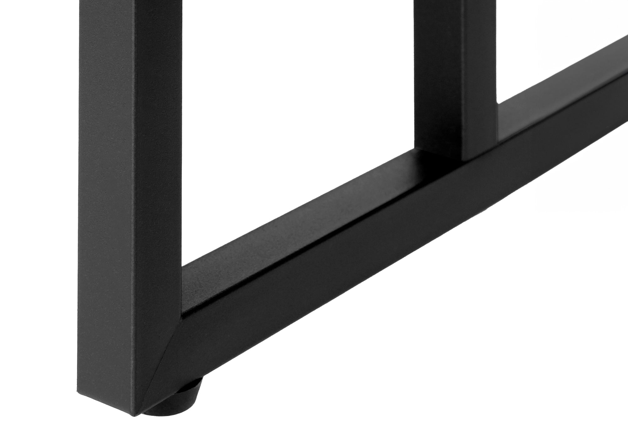 TABLE D'APPOINT - 24"H / NOIR / MÉTAL NOIR