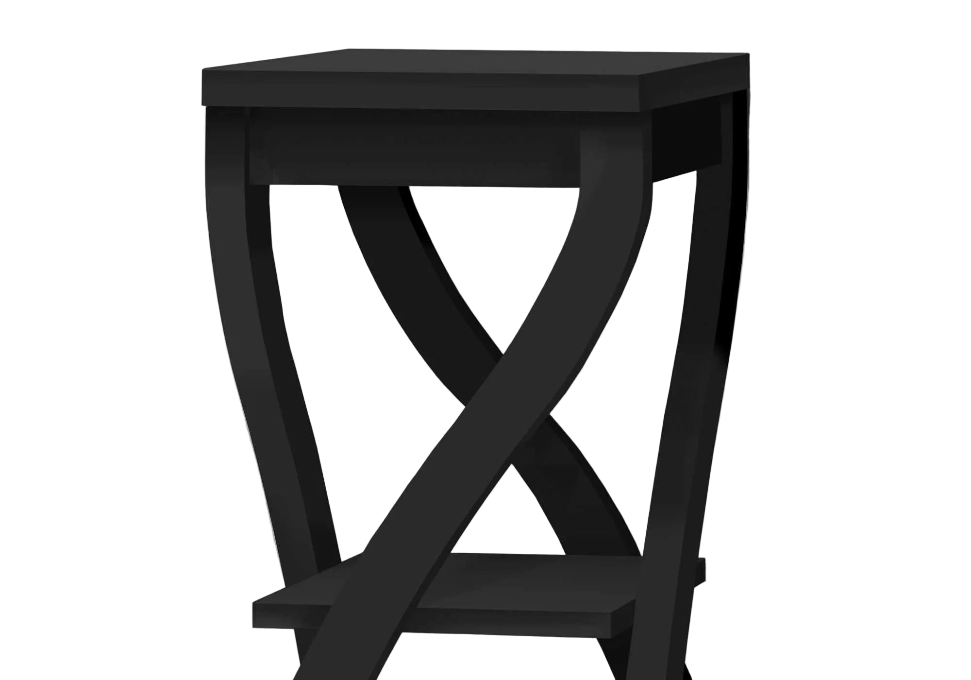 TABLE D'APPOINT - 32"H / NOIRE